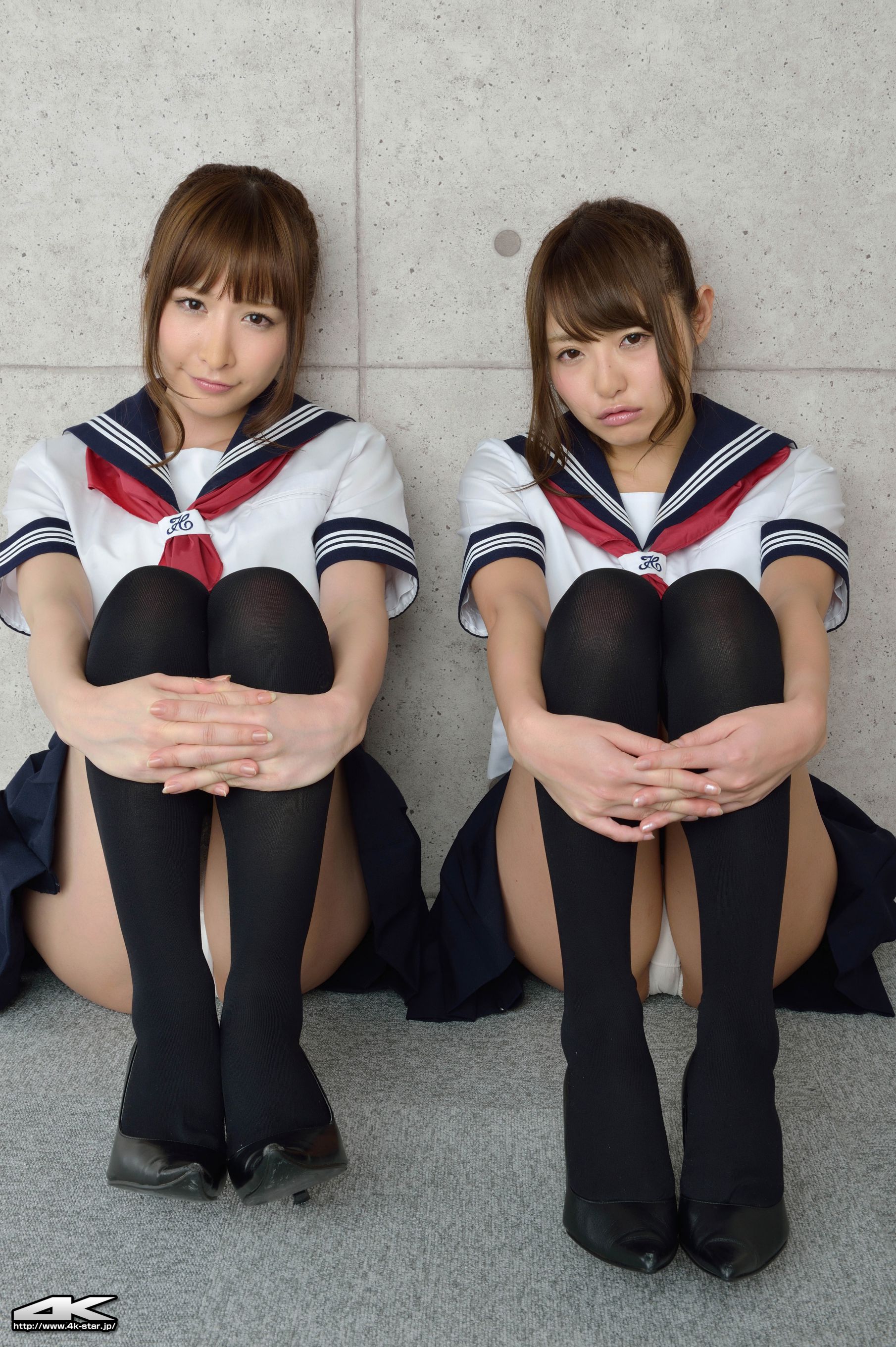 NO.00109 Yoshimi sisters 吉見姐妹 School Girl 学生装-图23