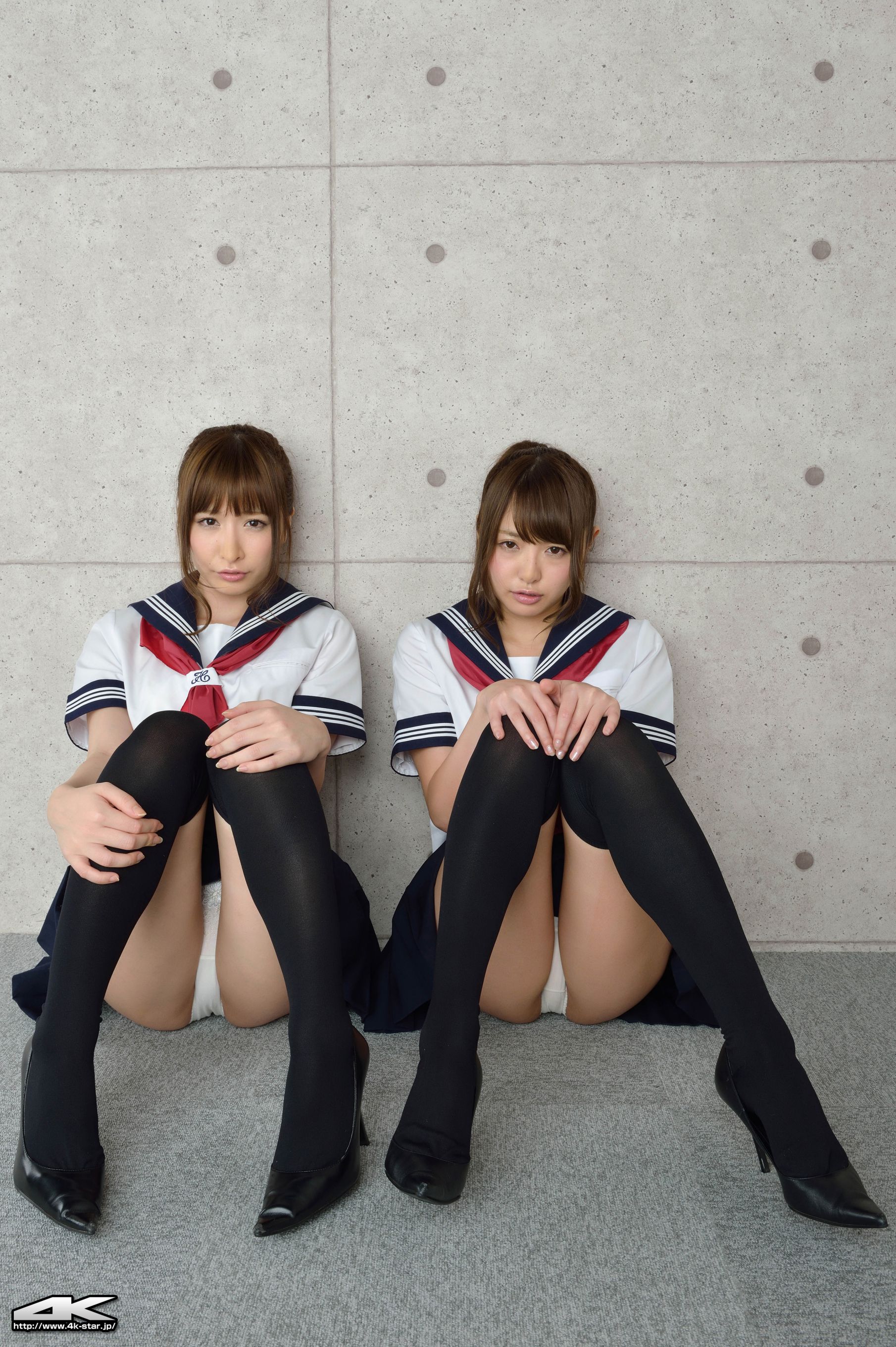 NO.00109 Yoshimi sisters 吉見姐妹 School Girl 学生装-图24