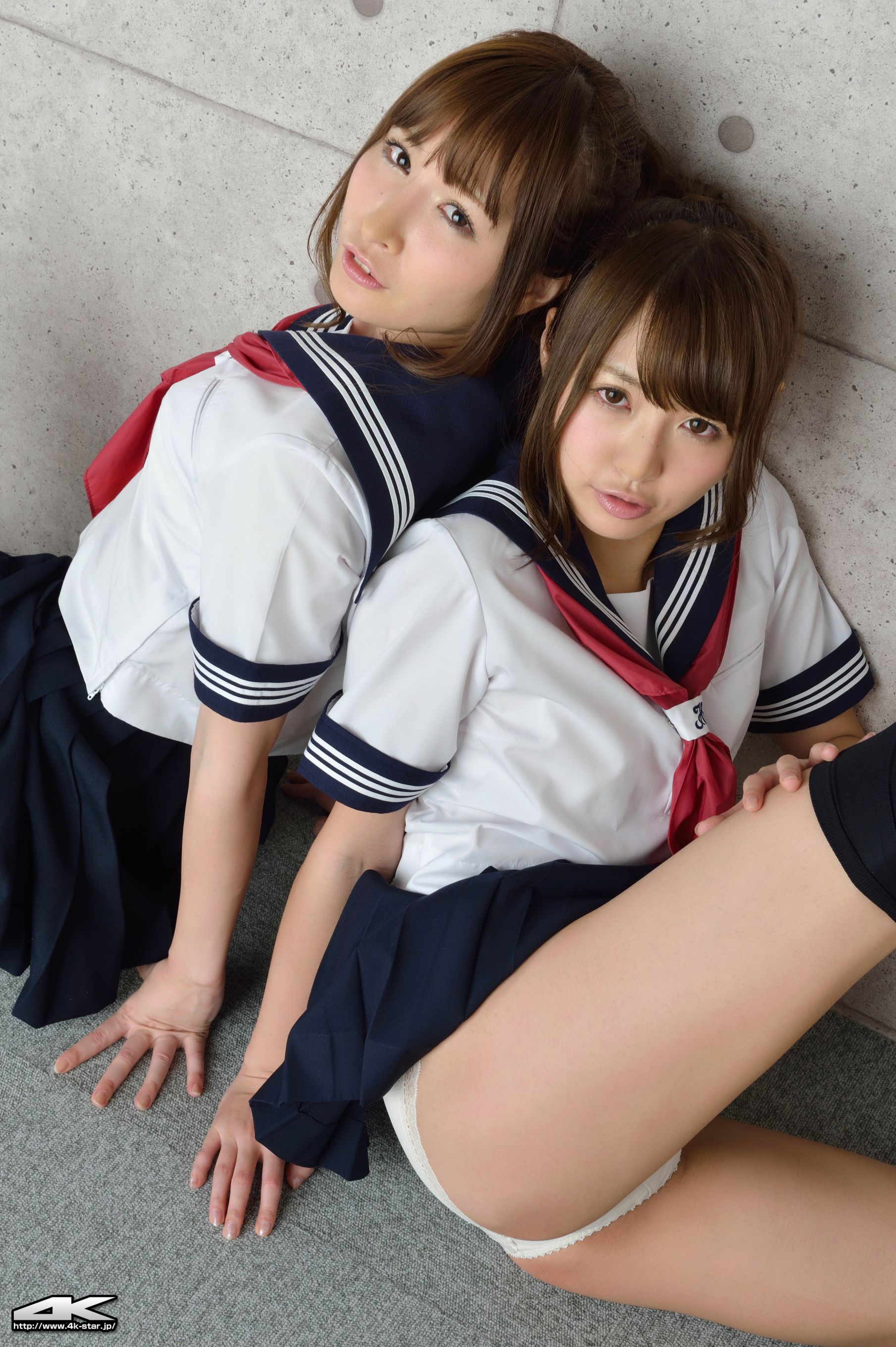NO.00109 Yoshimi sisters 吉見姐妹 School Girl 学生装-图30