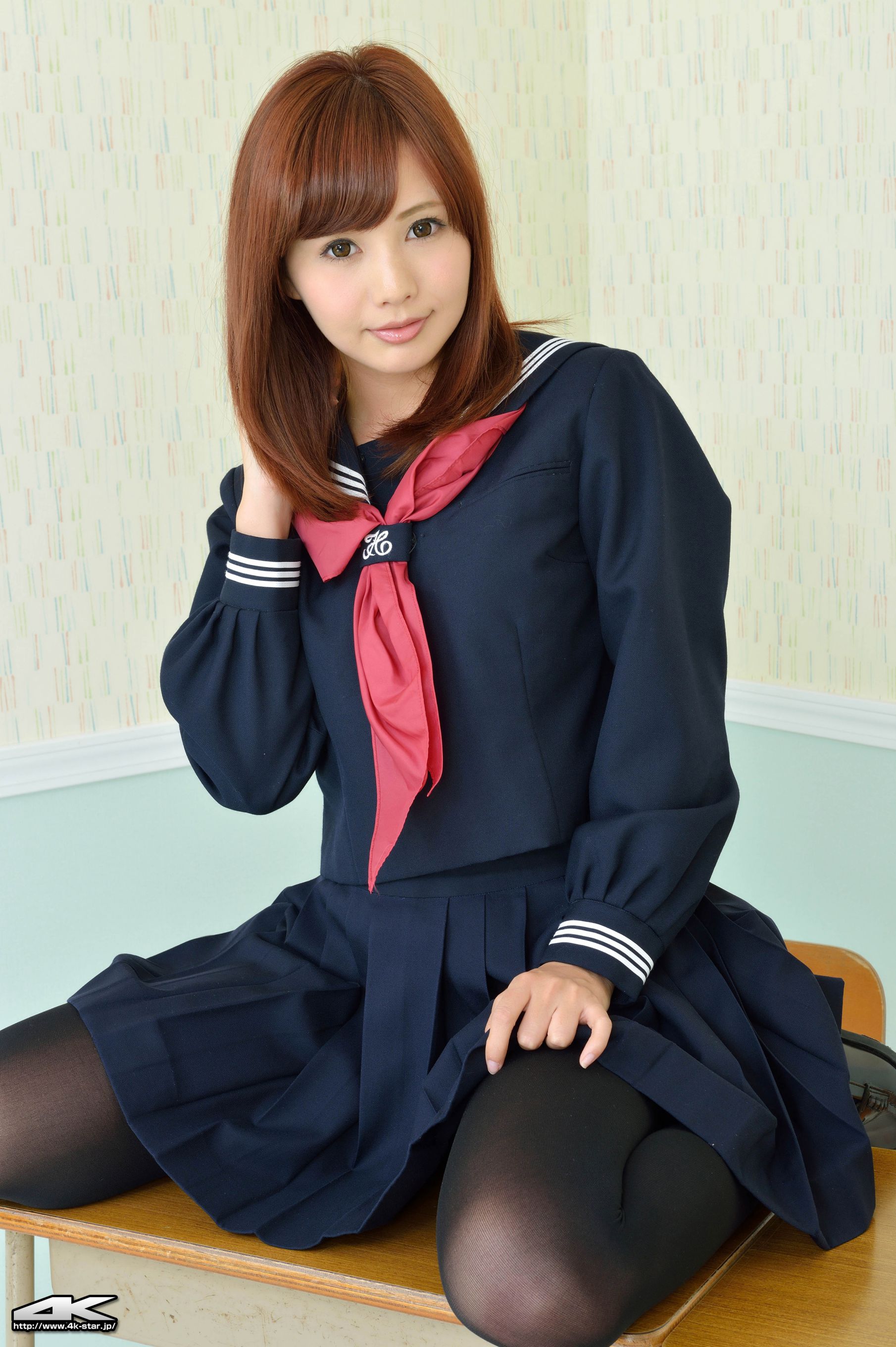 NO.00110 安藤ちひろ School Girl 水手服学生装-图29
