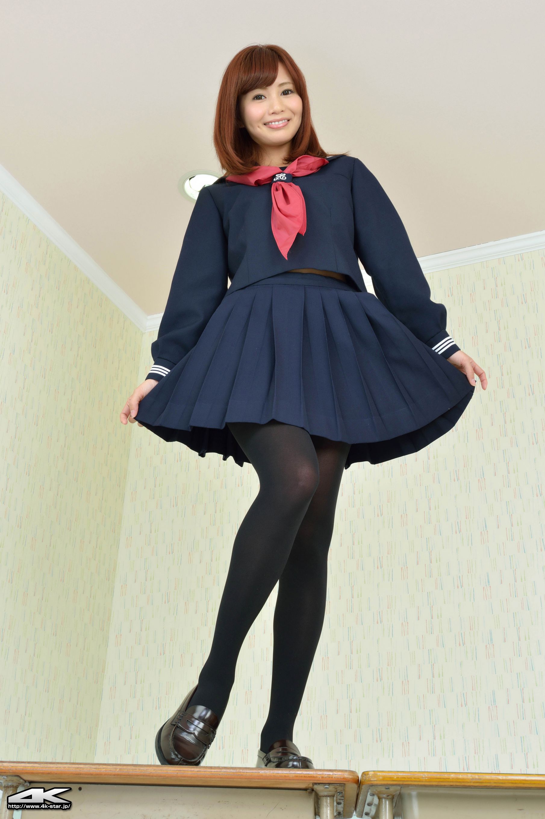 NO.00110 安藤ちひろ School Girl 水手服学生装-图36