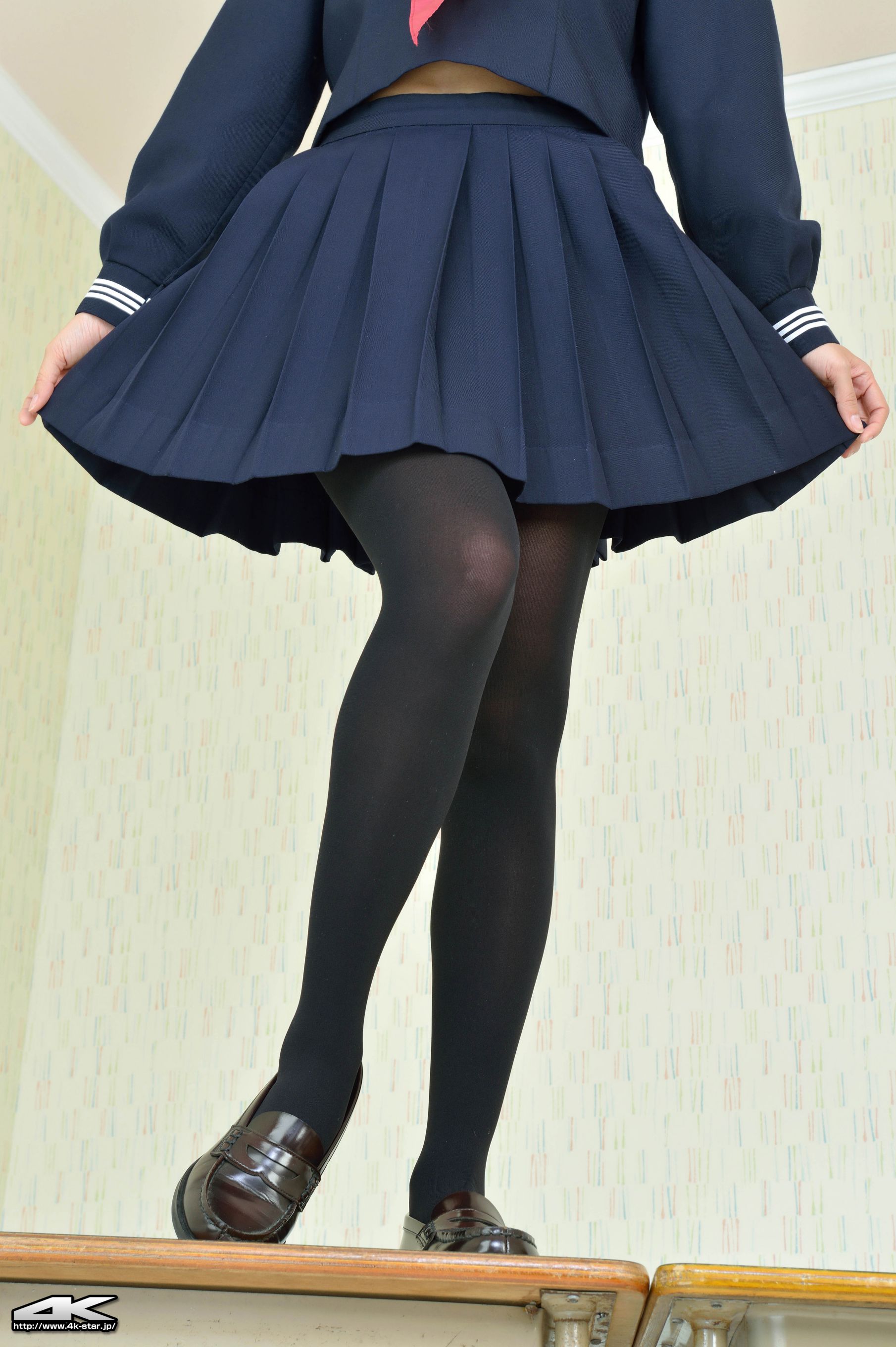 NO.00110 安藤ちひろ School Girl 水手服学生装-图37