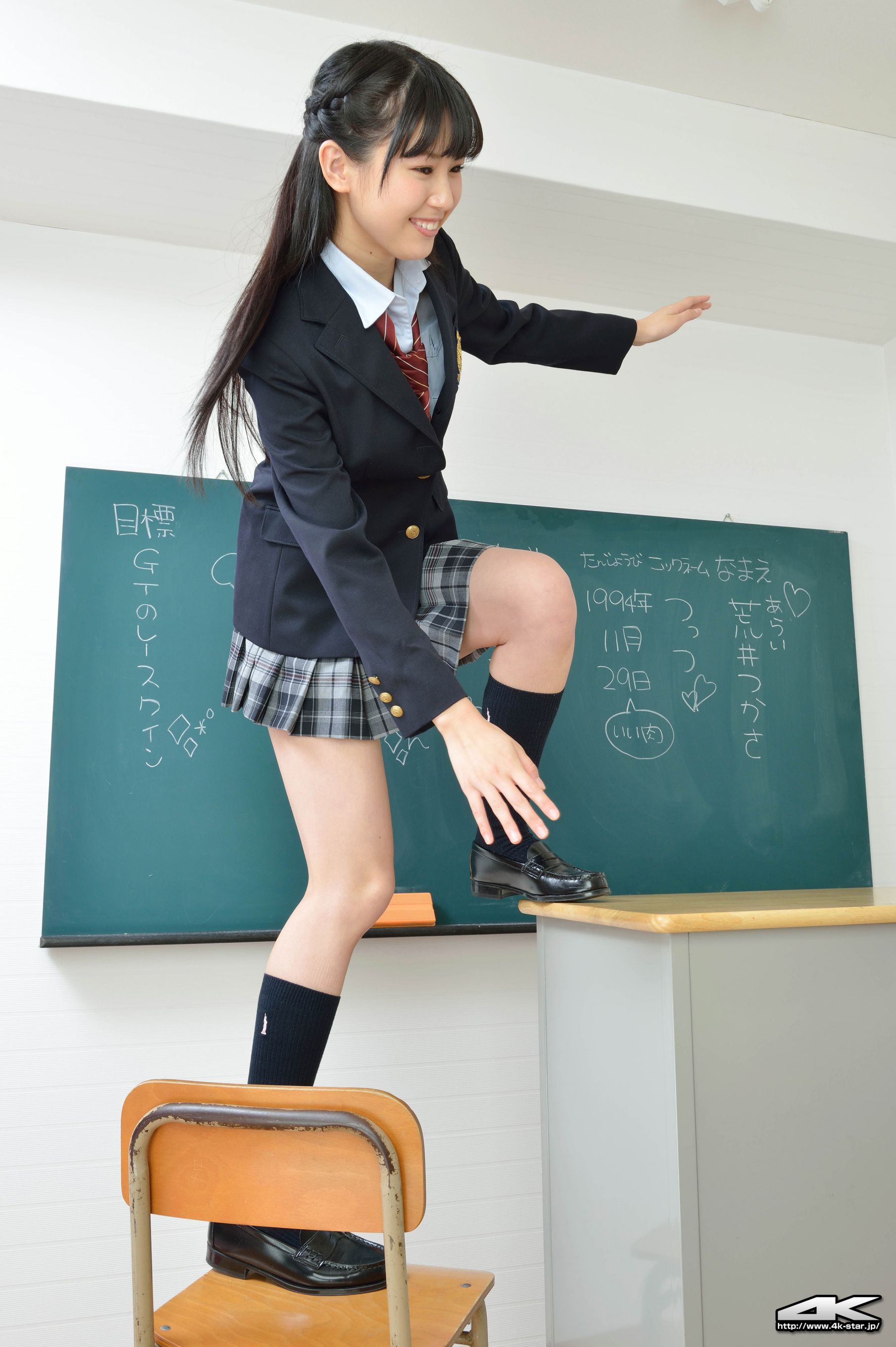 NO.00116 荒井司/荒井つかさ School Girl 学生装-图19
