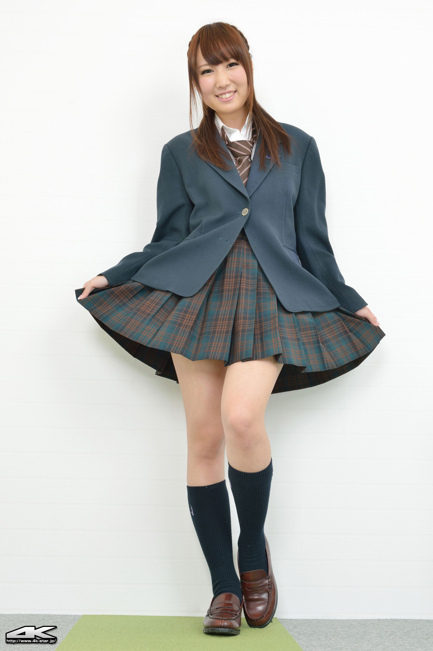 NO.00122 高橋七海 School Girl 学生装-图3