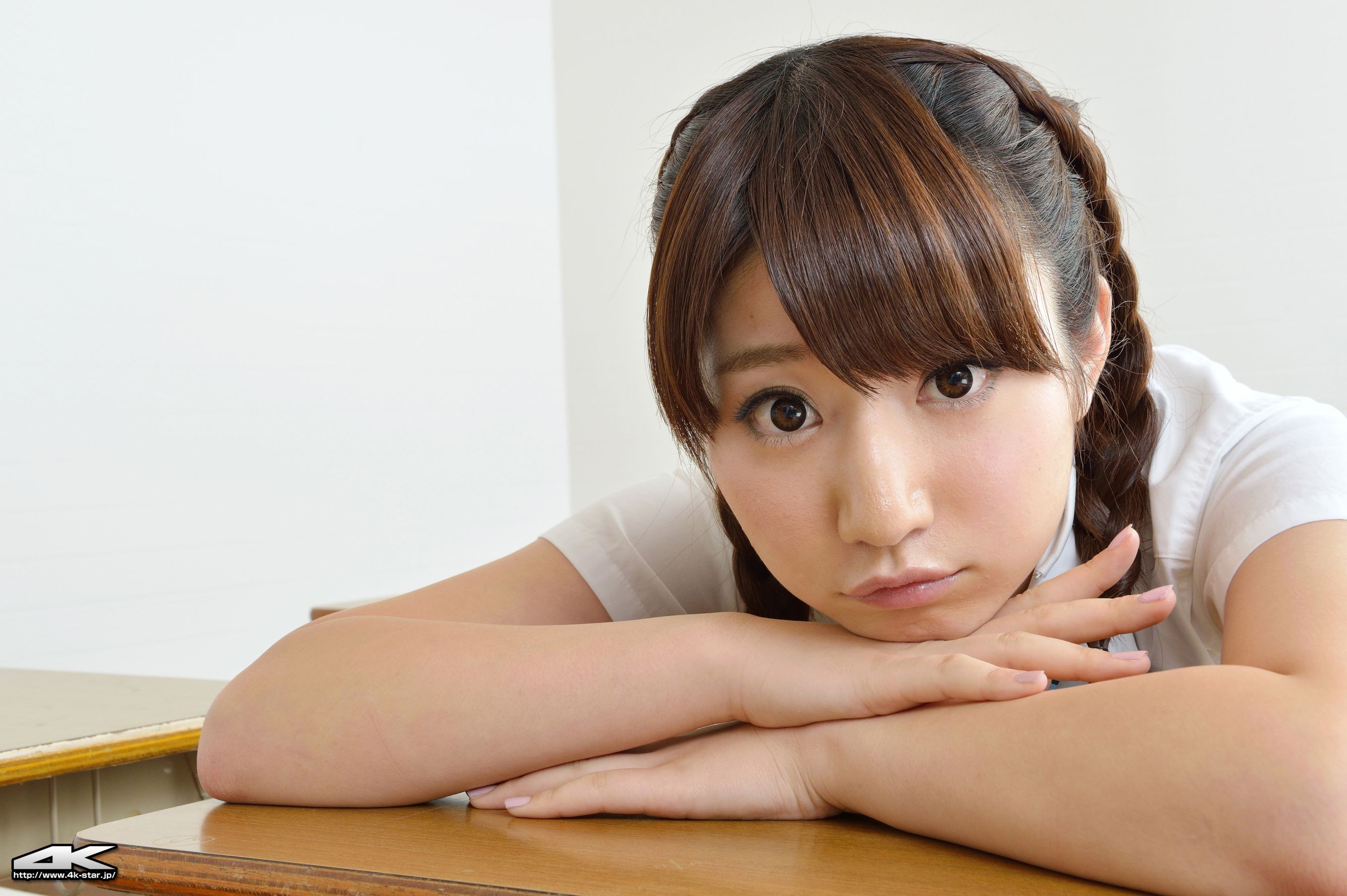 NO.00123 池田愛恵里 School Girl 教室学生装-图37