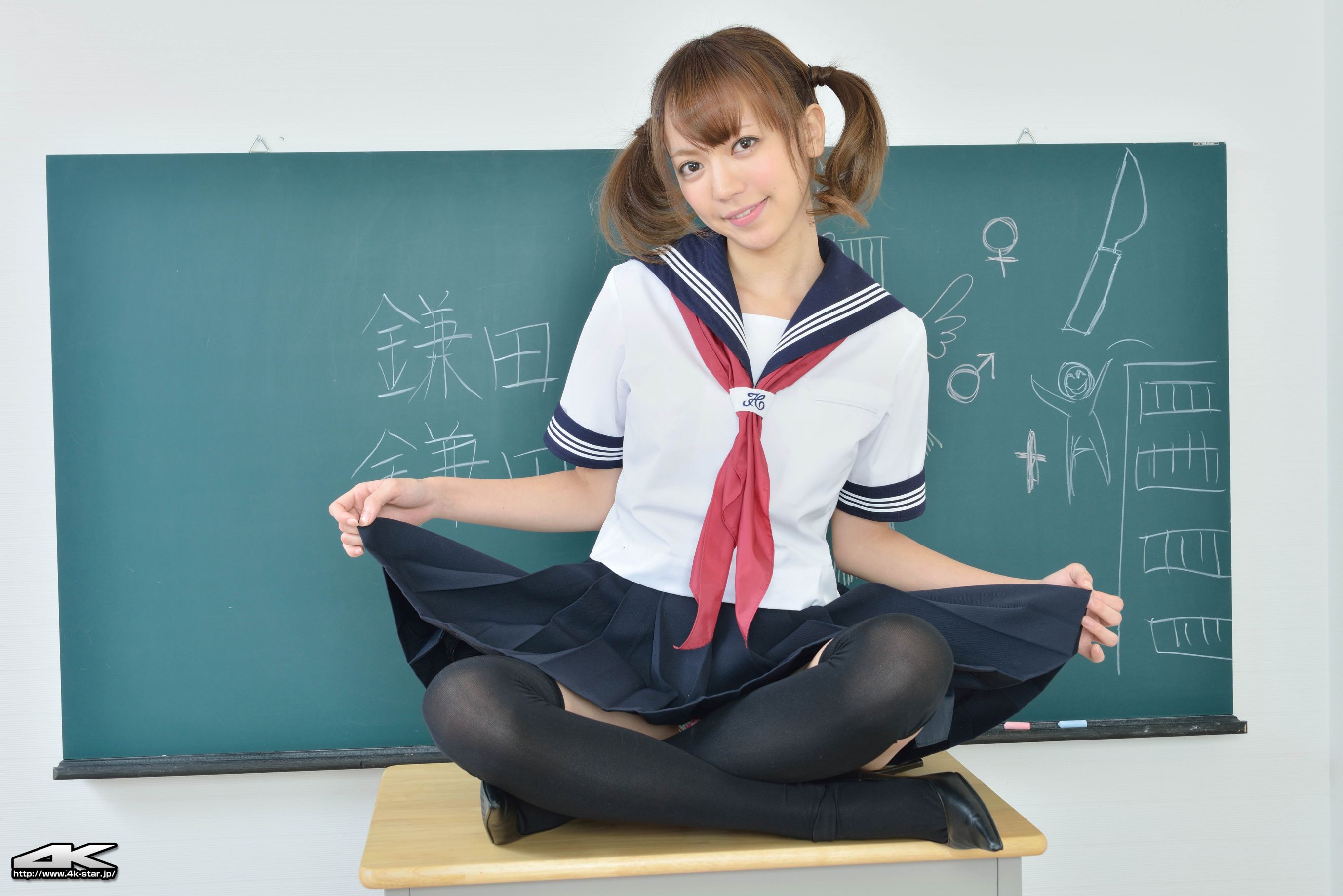 NO.00141 鎌田紘子 School Girl 水手服学生装-图25