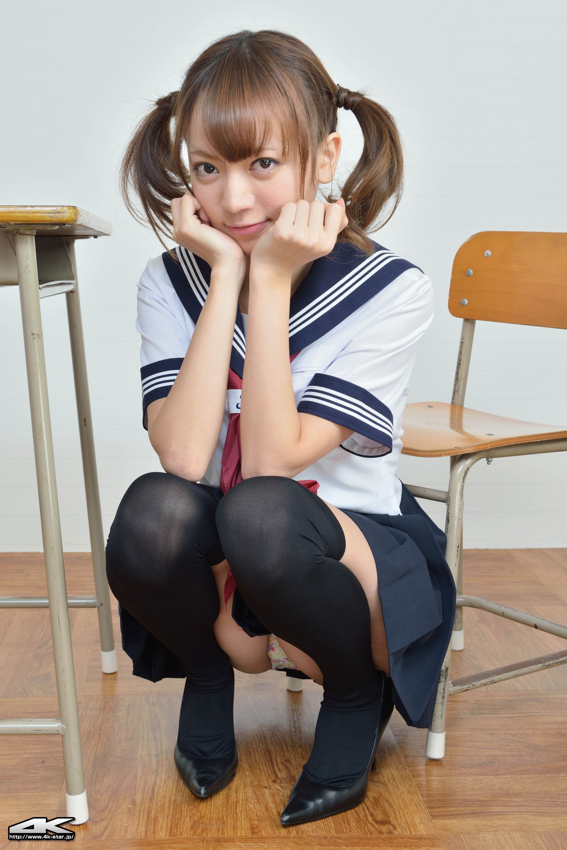 NO.00141 鎌田紘子 School Girl 水手服学生装-图44