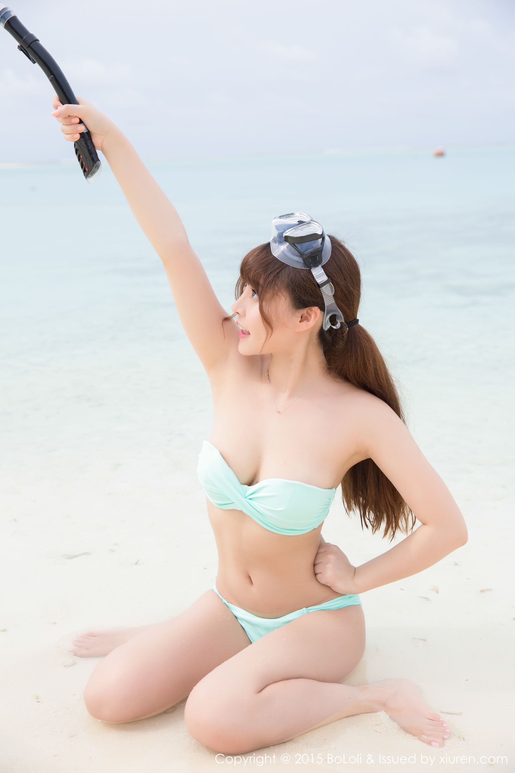 柳侑绮Sevenbaby《马尔代夫旅拍》海边湿身篇  Vol.049 写真集-图23