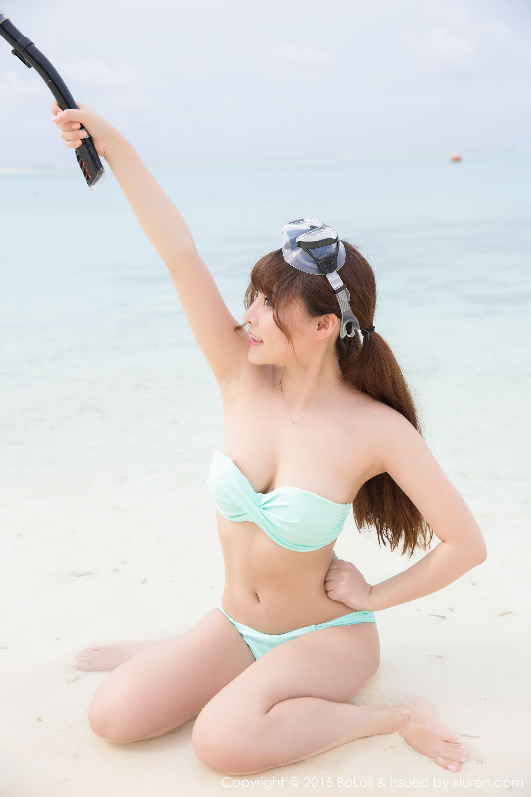 柳侑绮Sevenbaby《马尔代夫旅拍》海边湿身篇  Vol.049 写真集-图24
