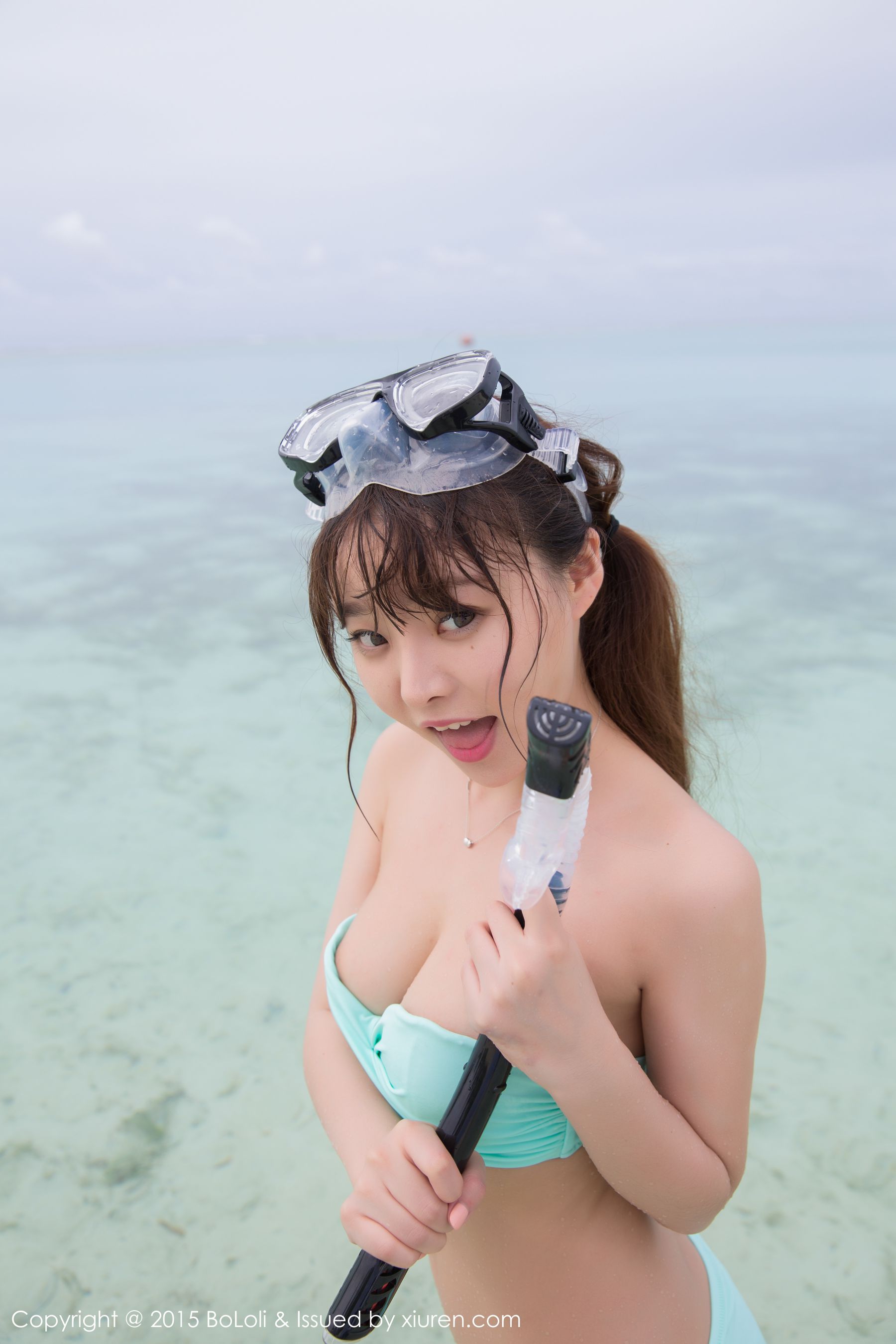 柳侑绮Sevenbaby《马尔代夫旅拍》海边湿身篇  Vol.049 写真集-图37