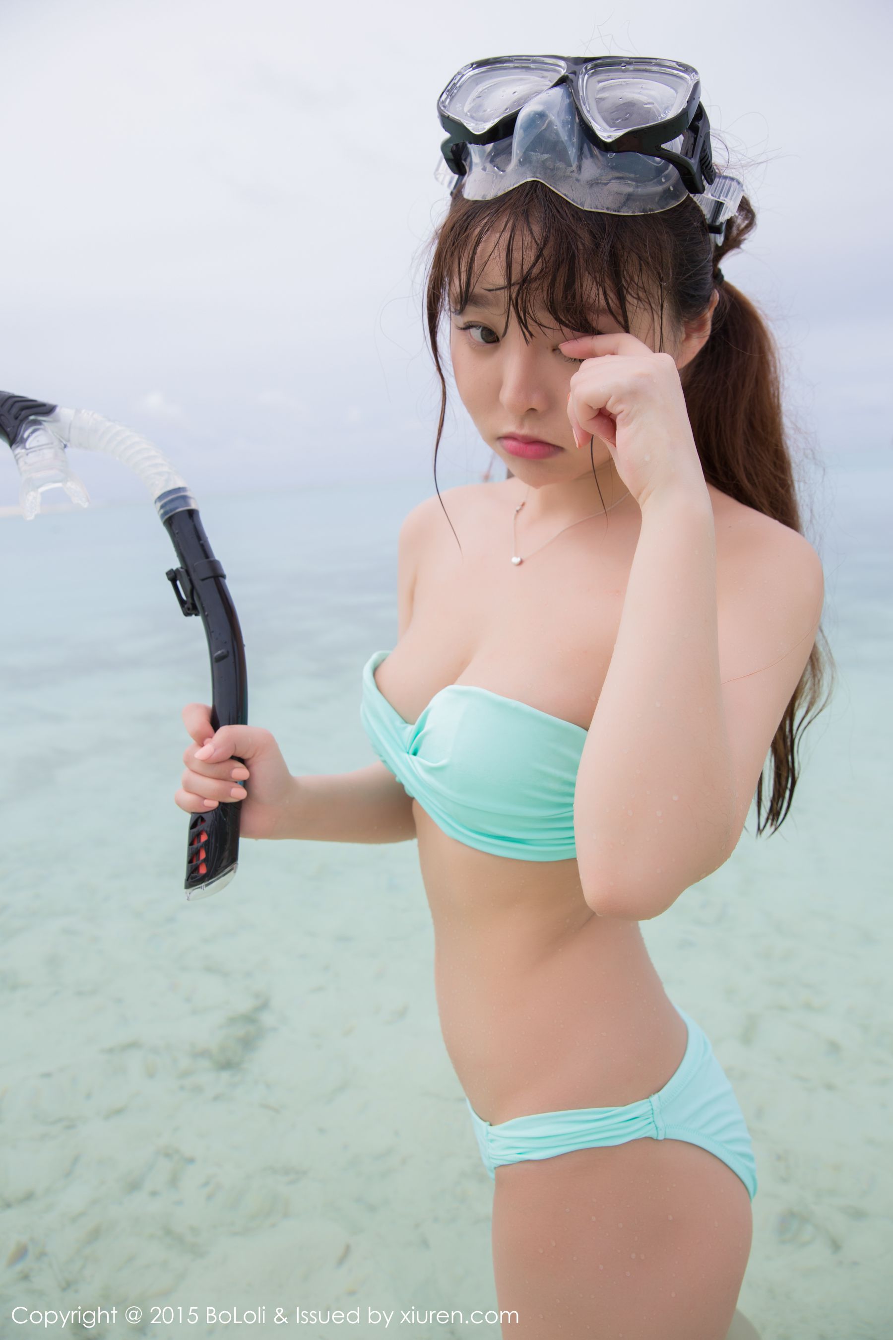 柳侑绮Sevenbaby《马尔代夫旅拍》海边湿身篇  Vol.049 写真集-图39