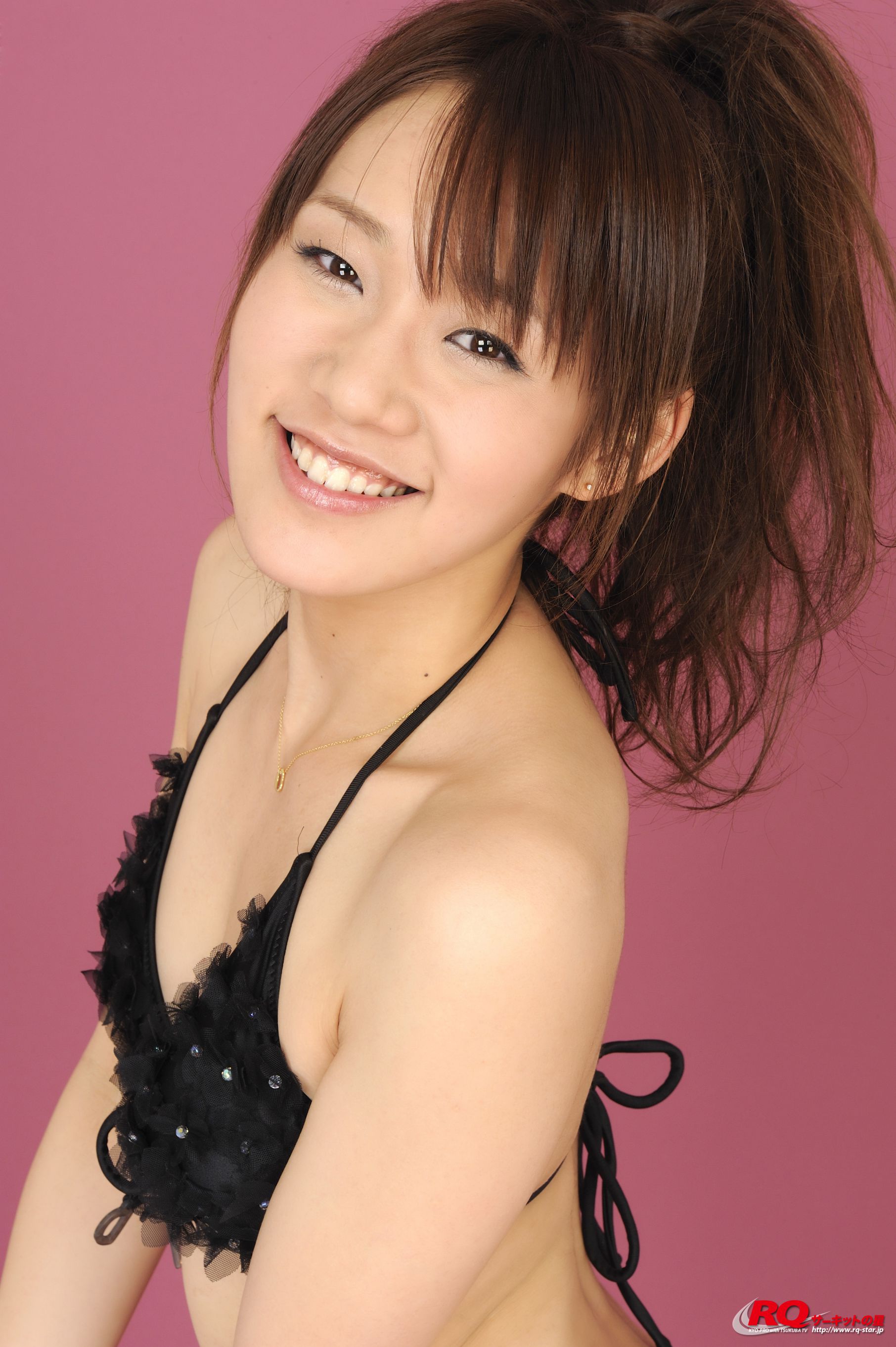 NO.00126 Reina Fuchiwaki 淵脇レイナ Swim Suits – Black 写真集-图26