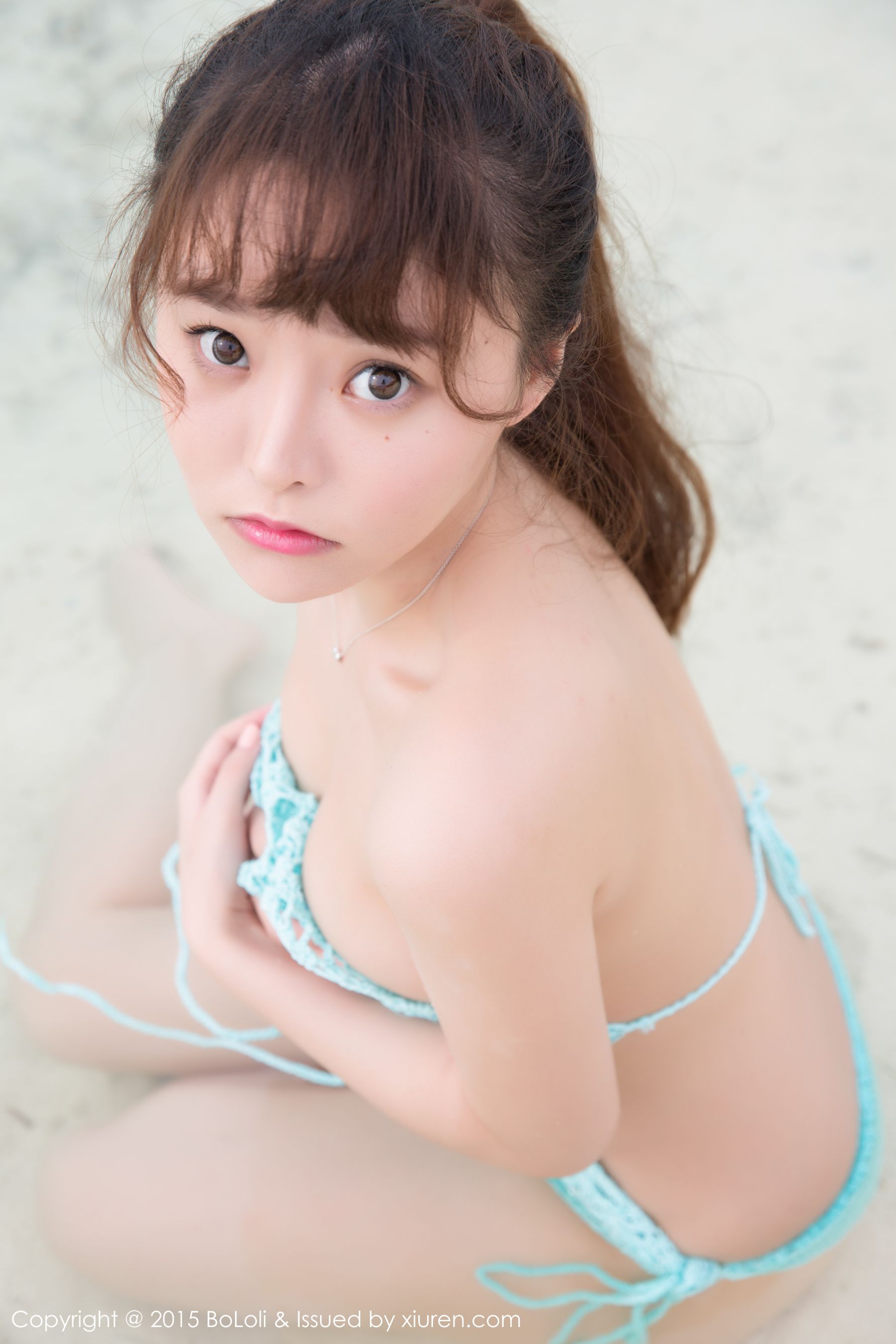 柳侑绮Sevenbaby/七宝 《马尔代夫旅拍》比基尼+捆绑系列  Vol.052  写真集-图16