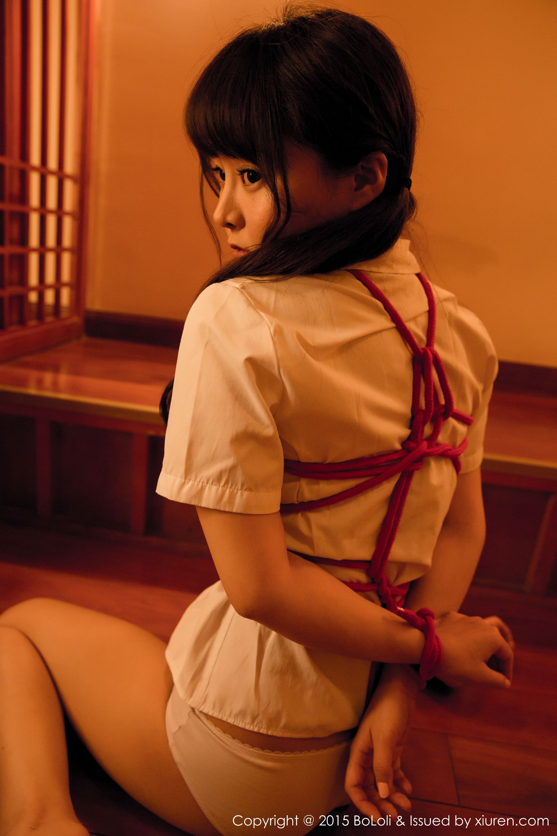 柳侑绮Sevenbaby/七宝 《马尔代夫旅拍》比基尼+捆绑系列  Vol.052  写真集-图48