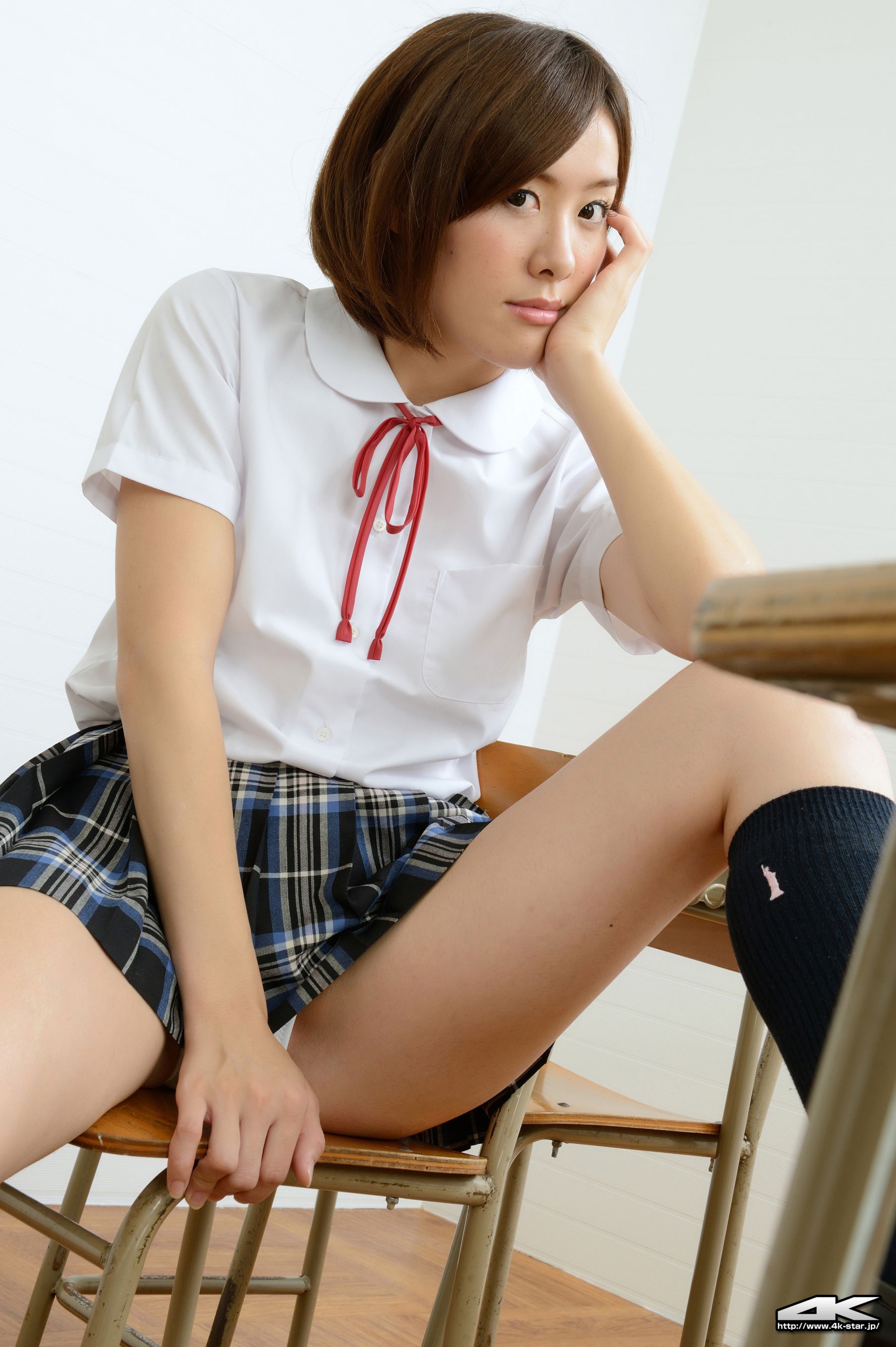 NO.00233 なぎさりん School Girl JK制服-图45