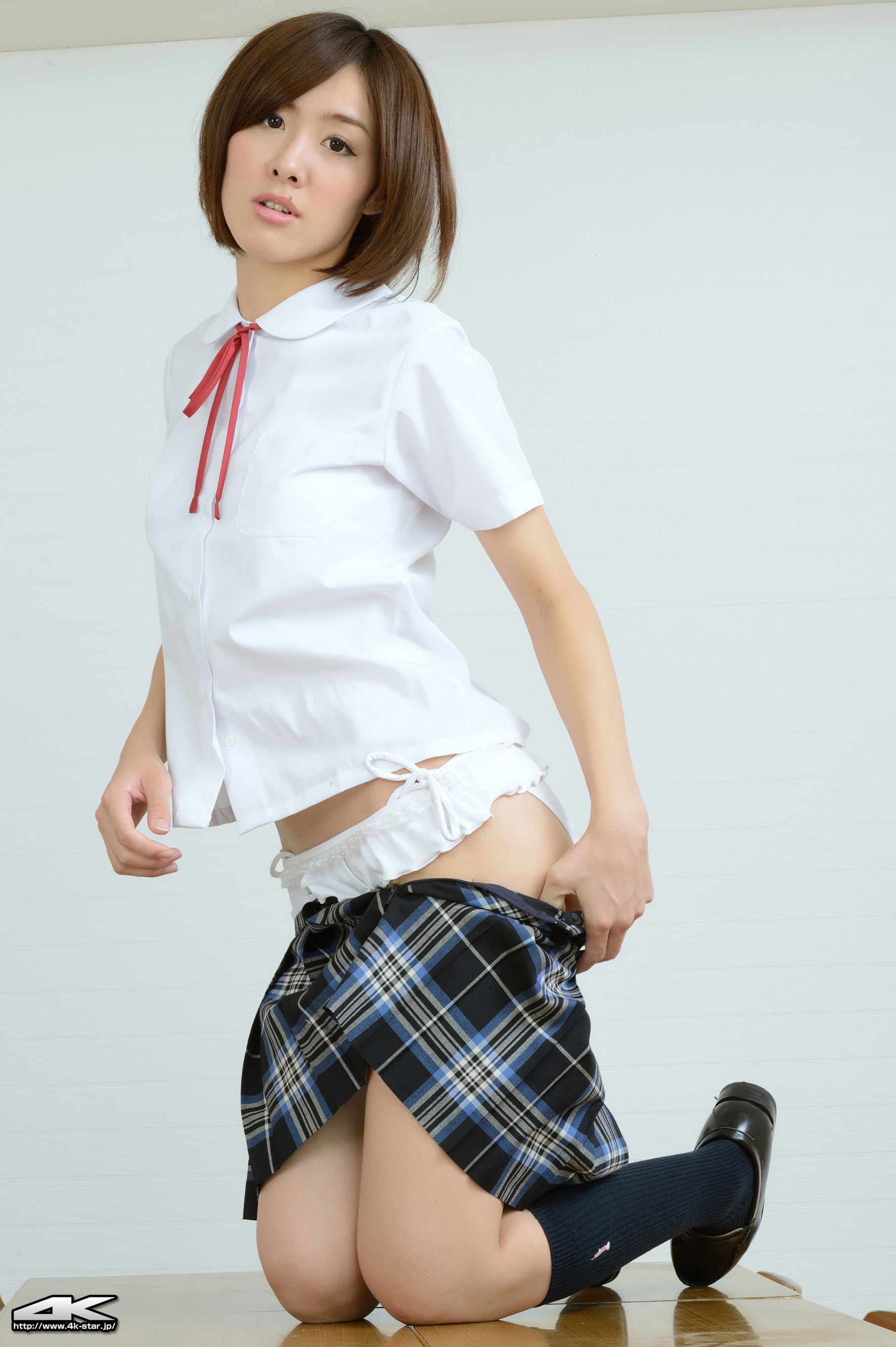 NO.00233 なぎさりん School Girl JK制服-图64