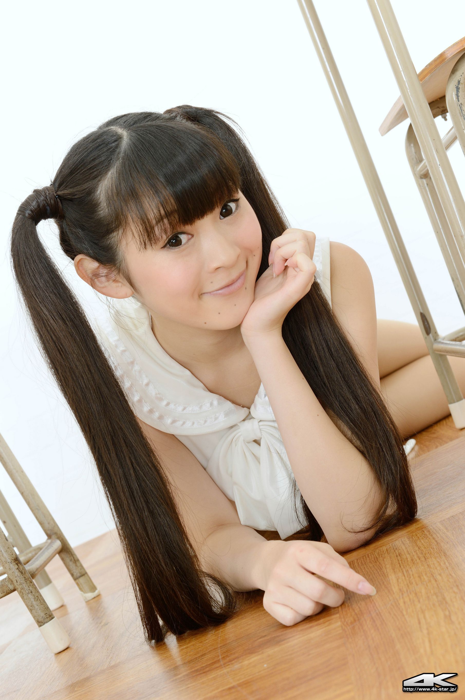 NO.00237 桃原里香 School Girl 亮丝学妹-图48