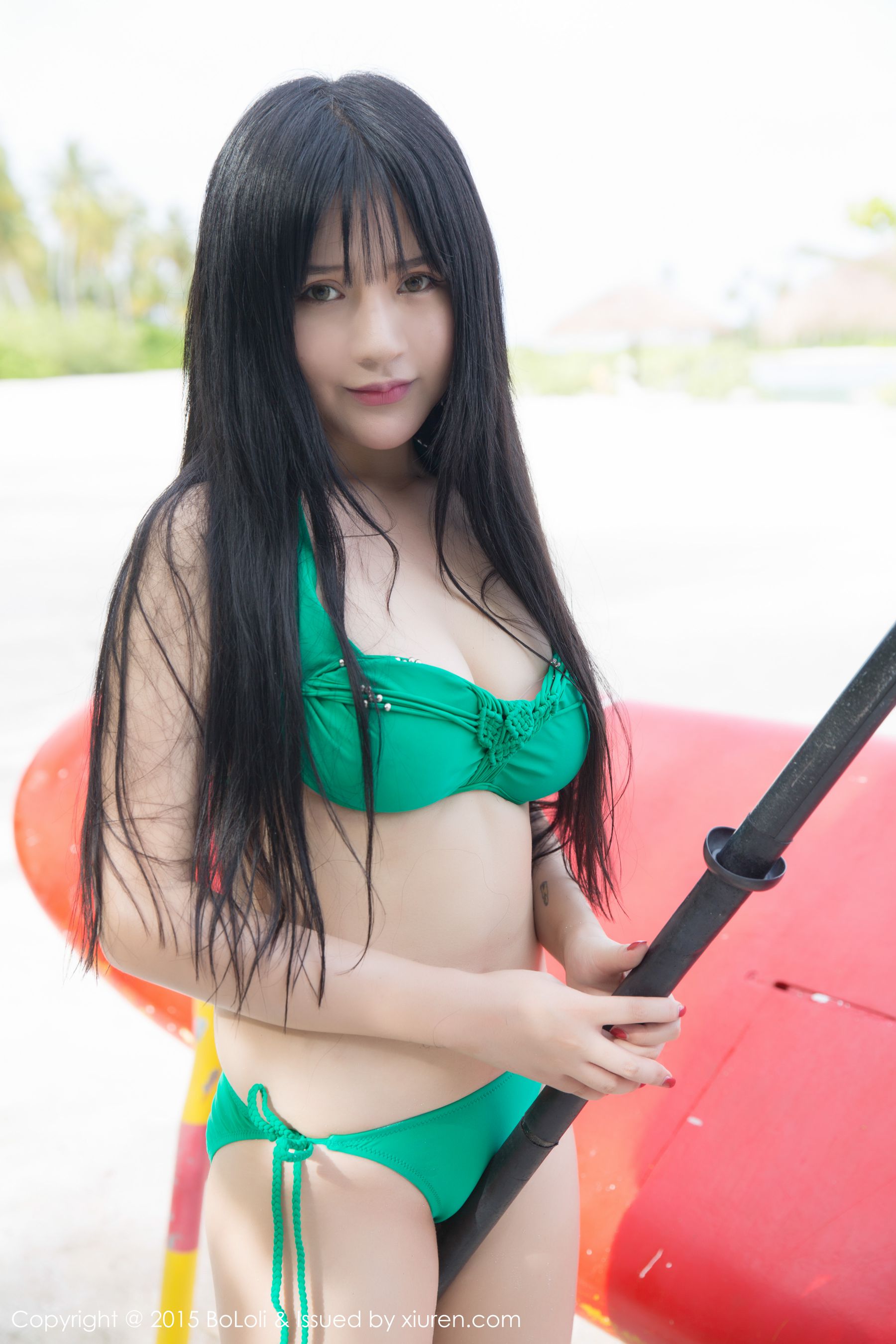八宝icey《马尔代夫旅拍》两套泳装  Vol.059 写真集-图34