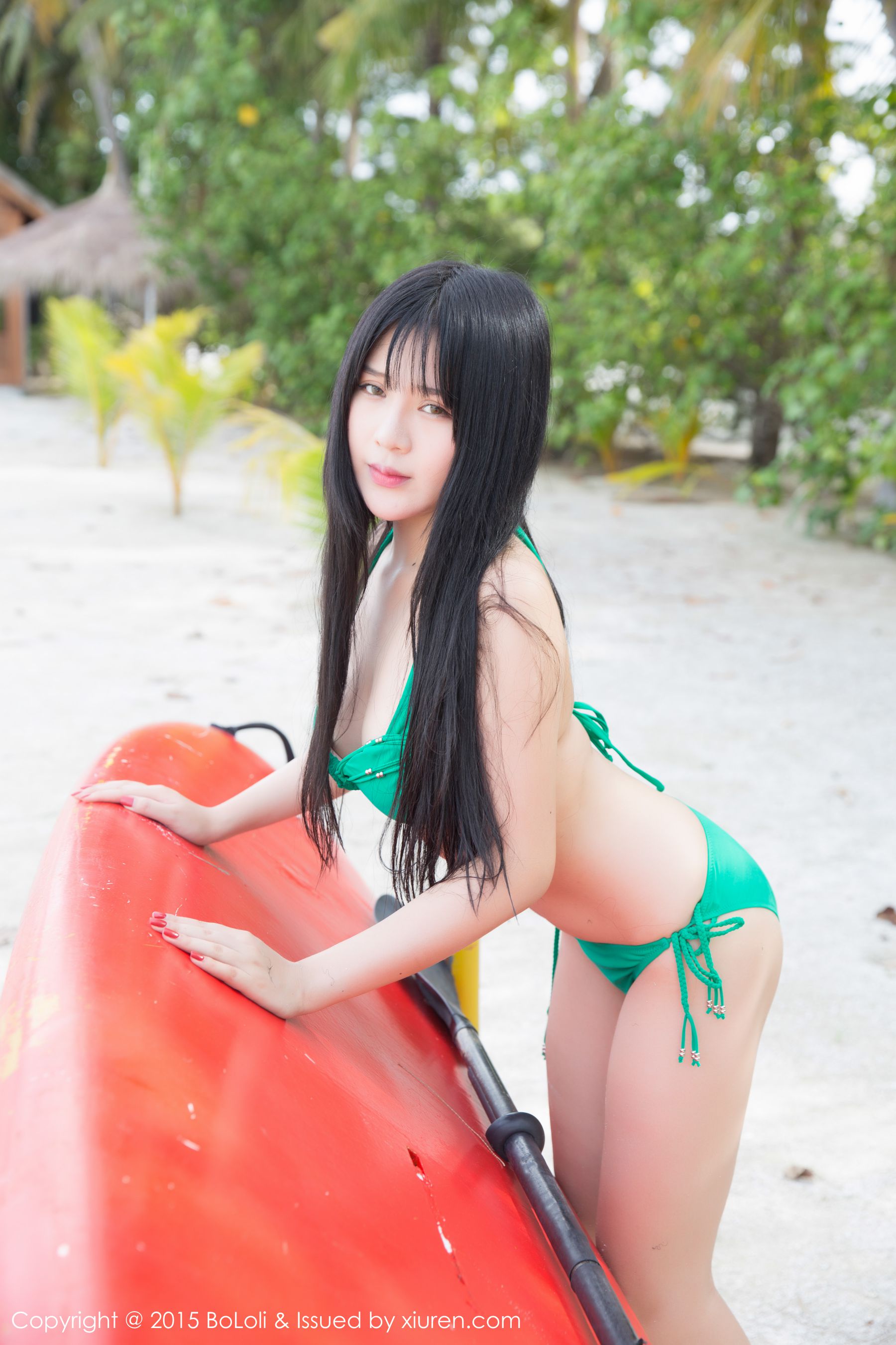八宝icey《马尔代夫旅拍》两套泳装  Vol.059 写真集-图37