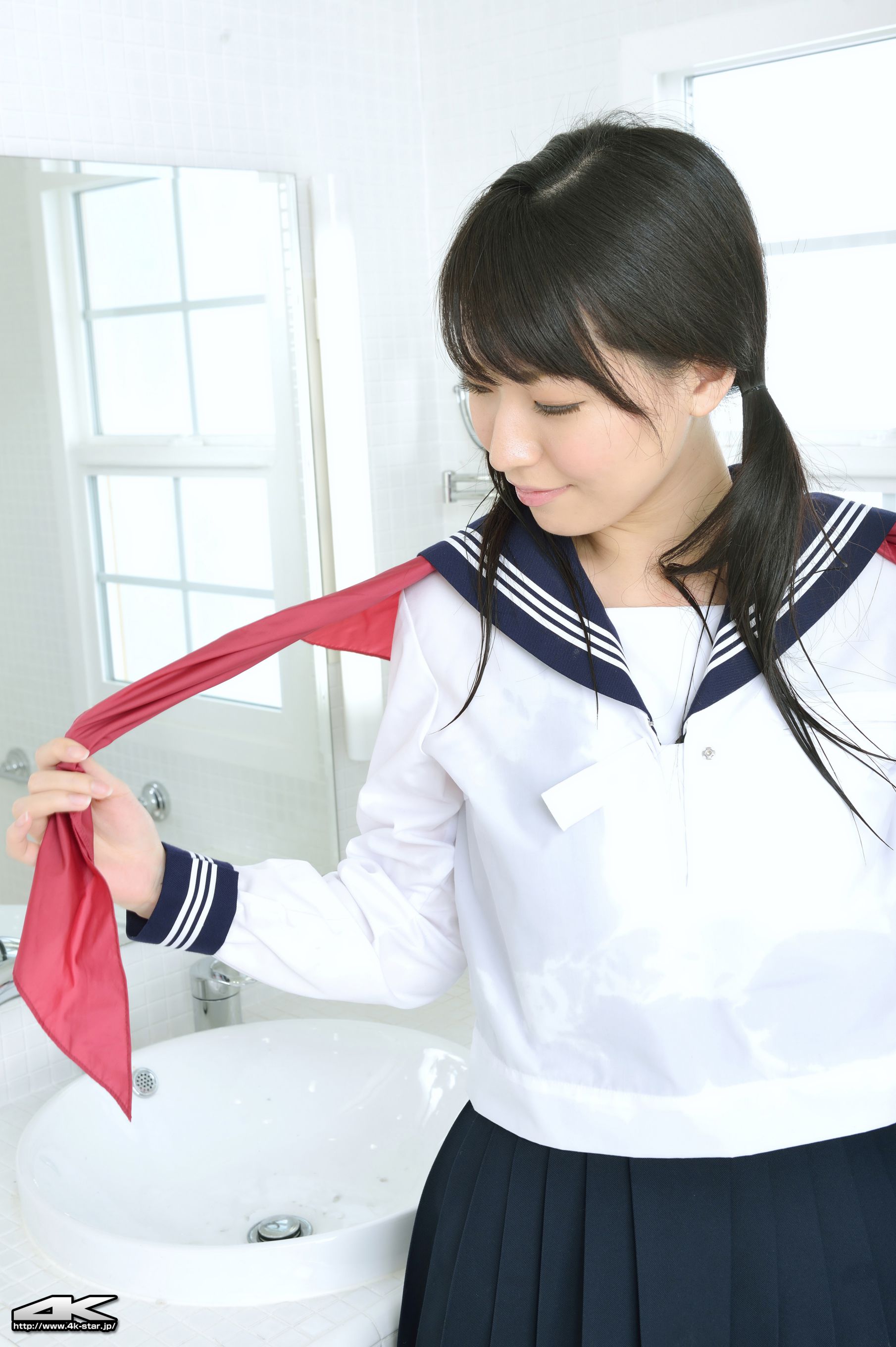 NO.00271 松下美保 「セーラー服」JK制服-图28