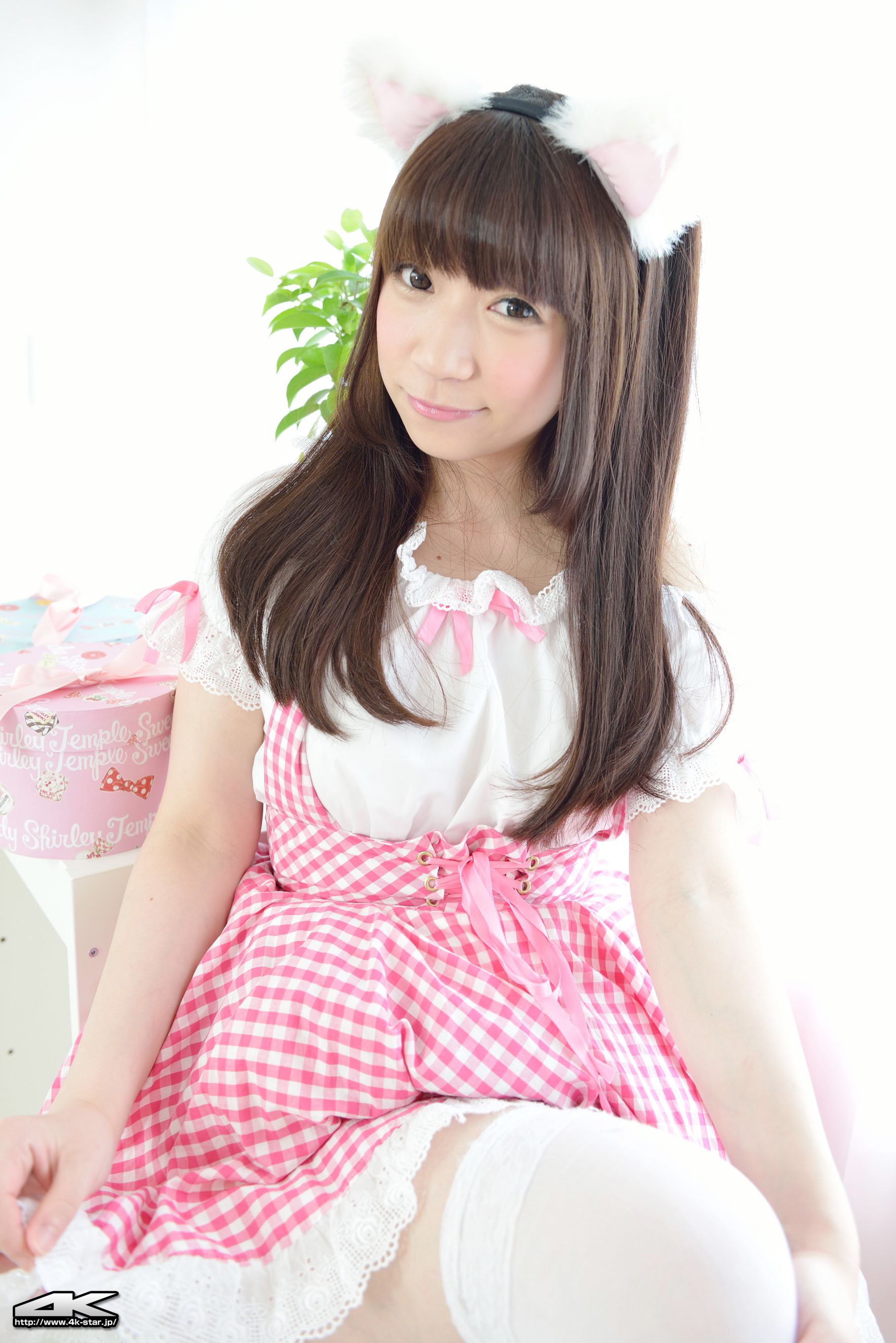 NO.00290 月城右紗 Maid Costume 猫耳少女-图9