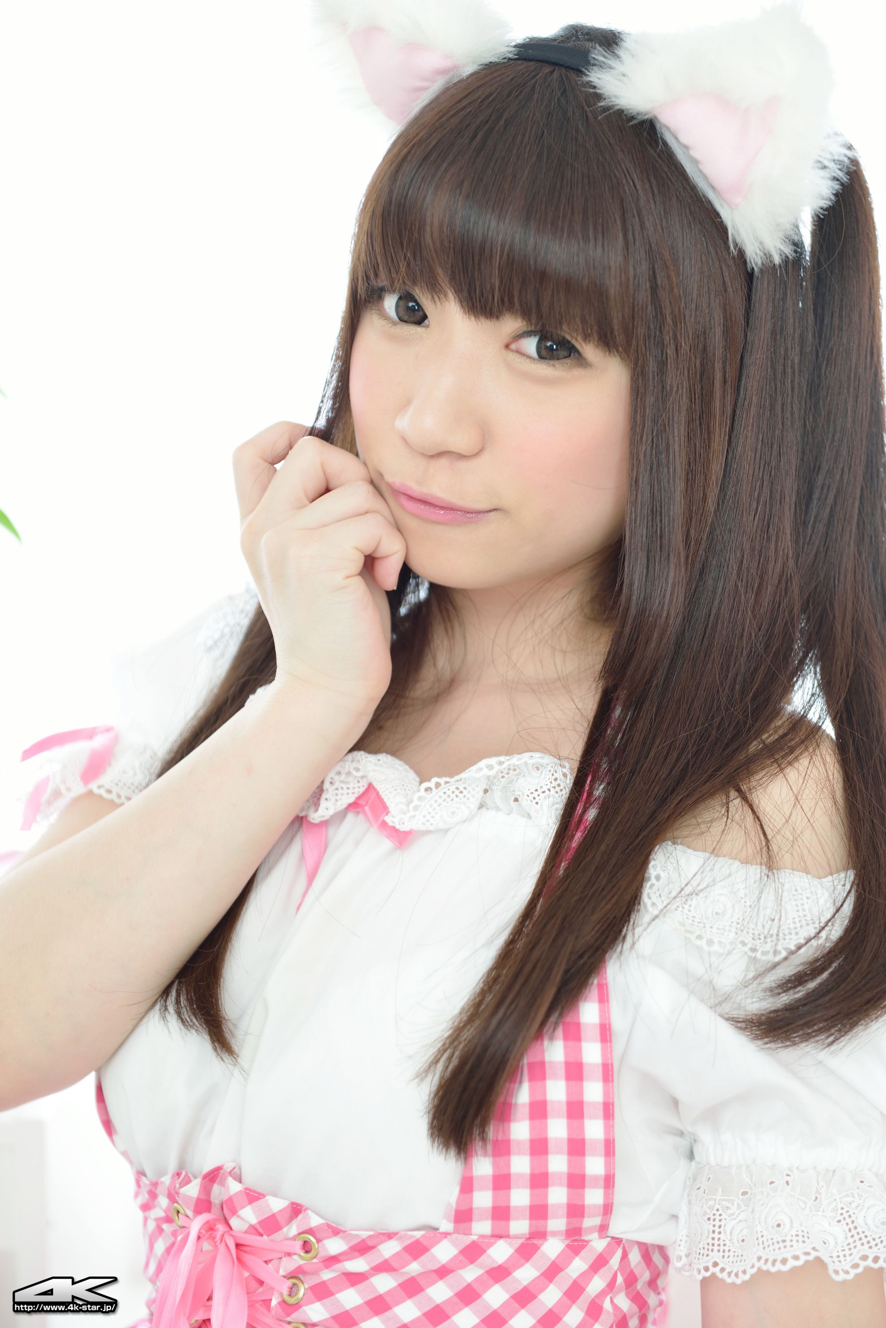 NO.00290 月城右紗 Maid Costume 猫耳少女-图1