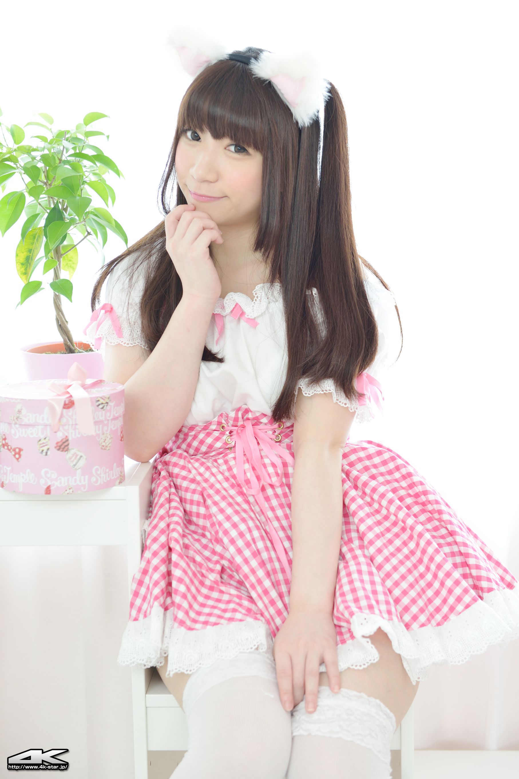 NO.00290 月城右紗 Maid Costume 猫耳少女-图19