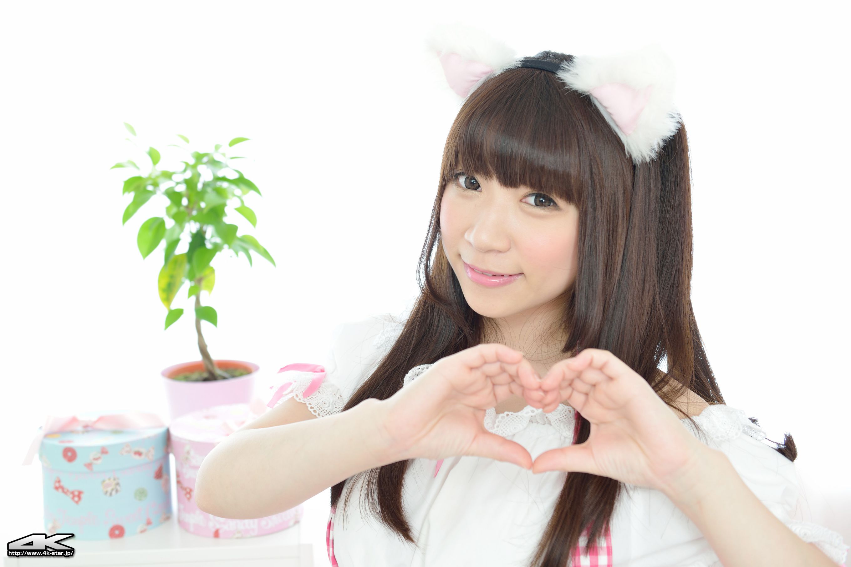 NO.00290 月城右紗 Maid Costume 猫耳少女-图3