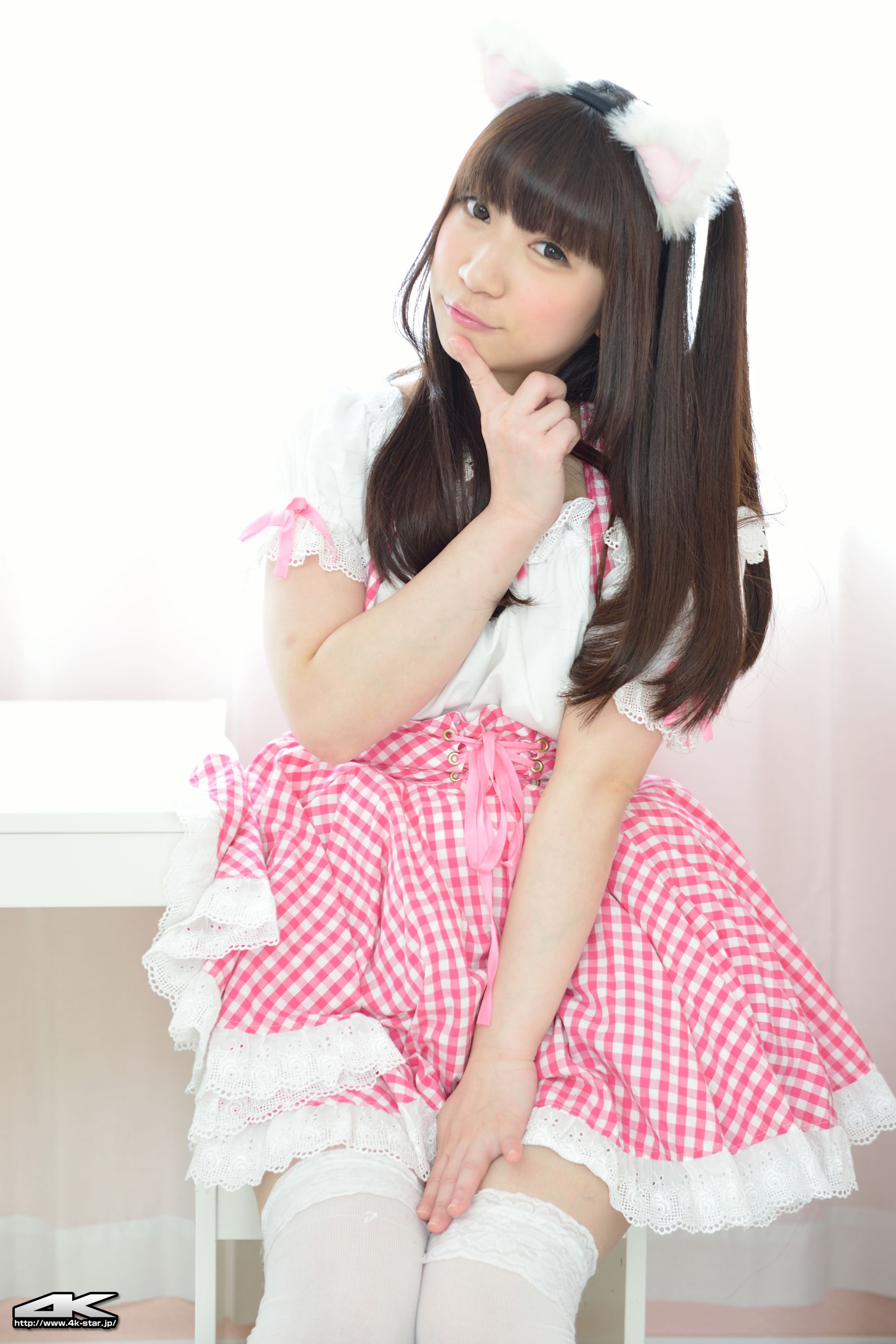 NO.00290 月城右紗 Maid Costume 猫耳少女-图4