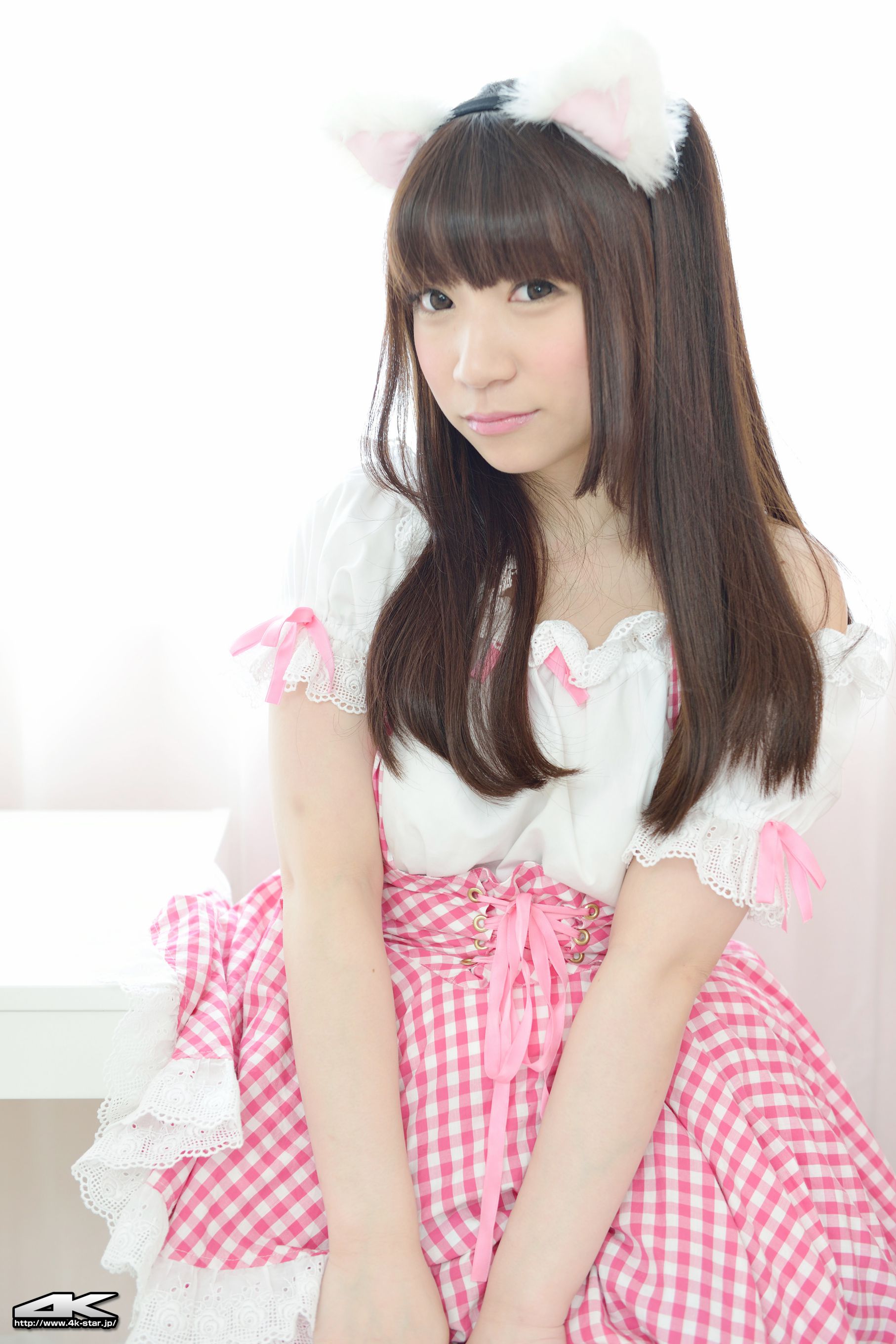 NO.00290 月城右紗 Maid Costume 猫耳少女-图6