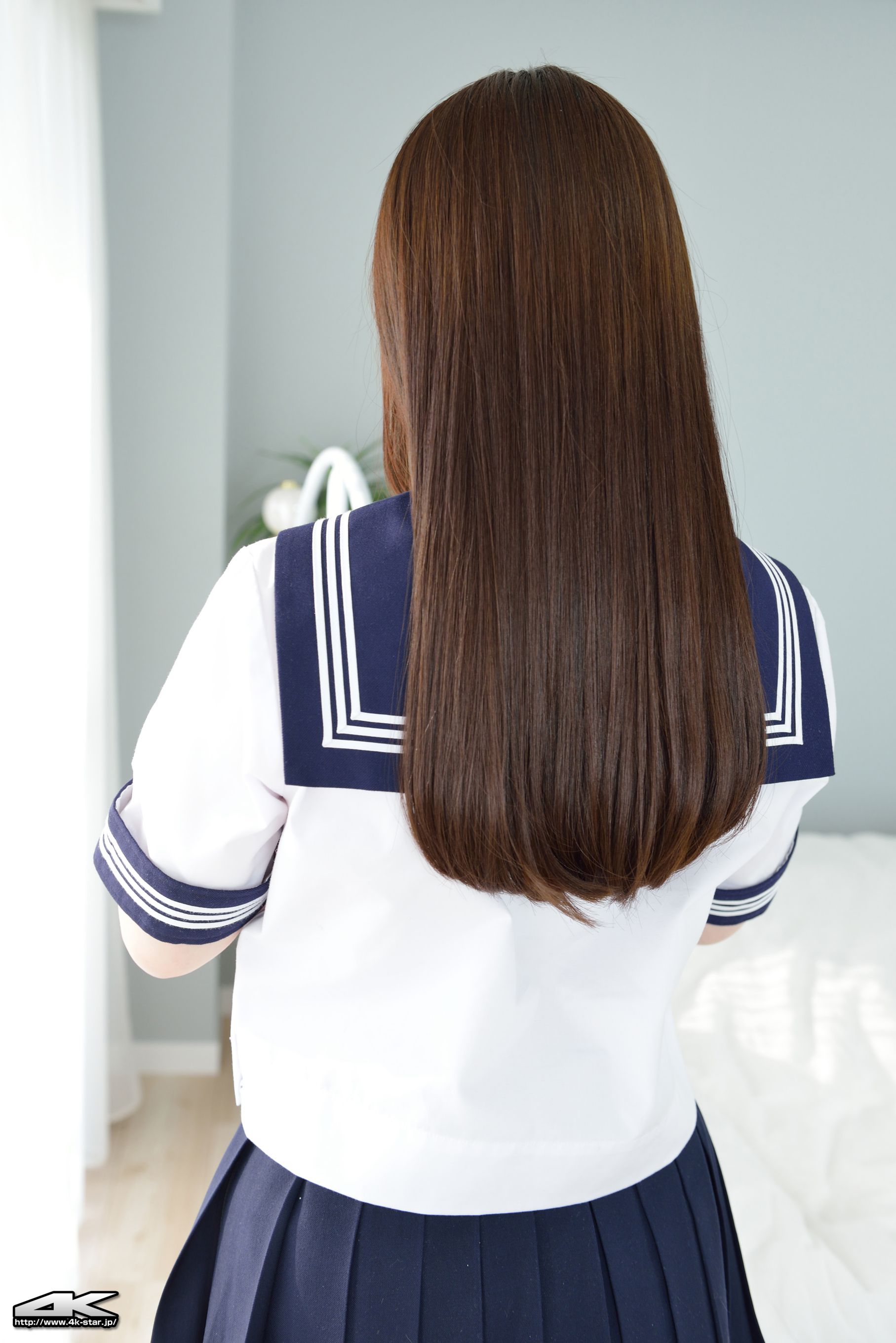 NO.00292 月城右紗 School Girl JK制服-图1
