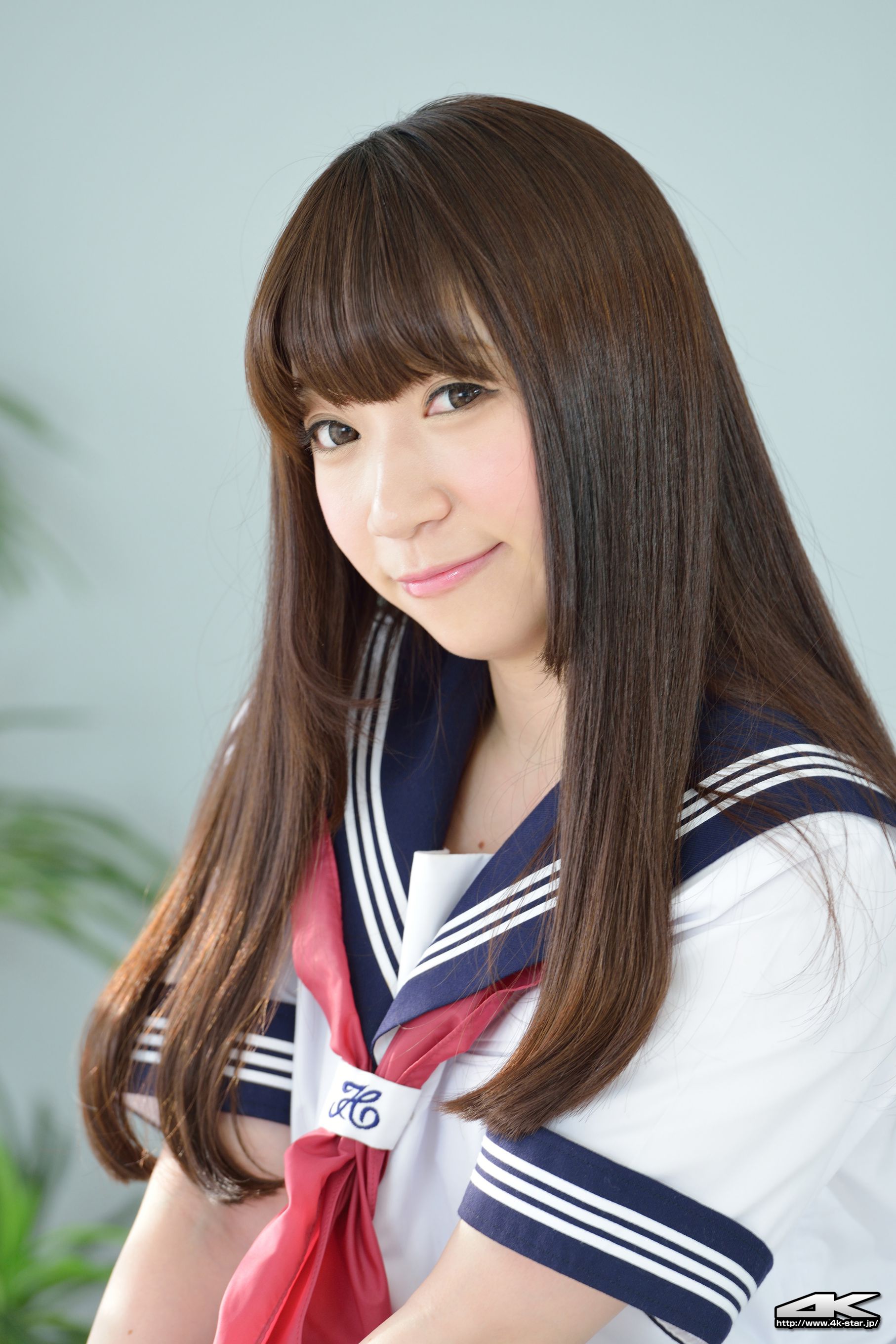 NO.00292 月城右紗 School Girl JK制服-图29