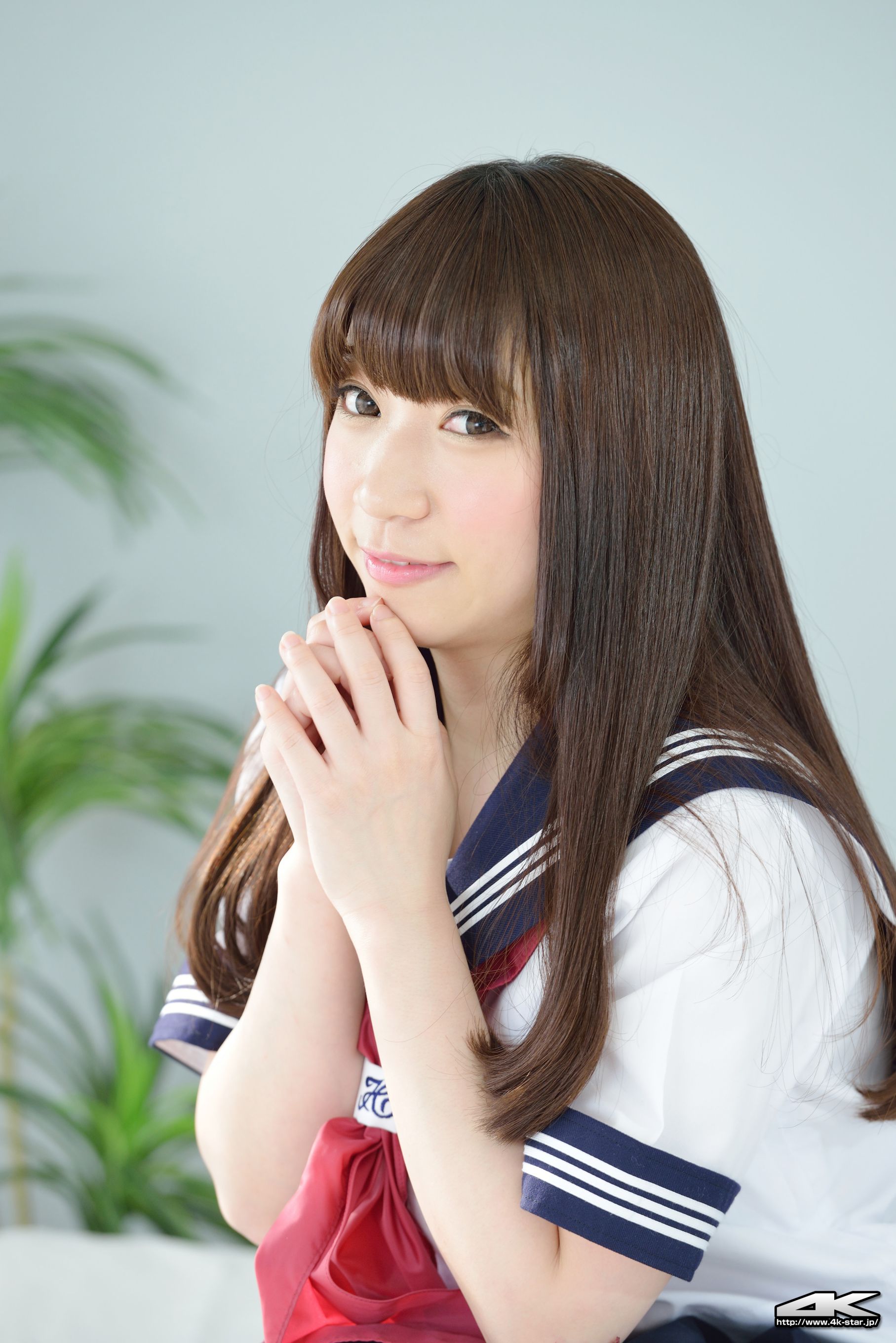 NO.00292 月城右紗 School Girl JK制服-图30