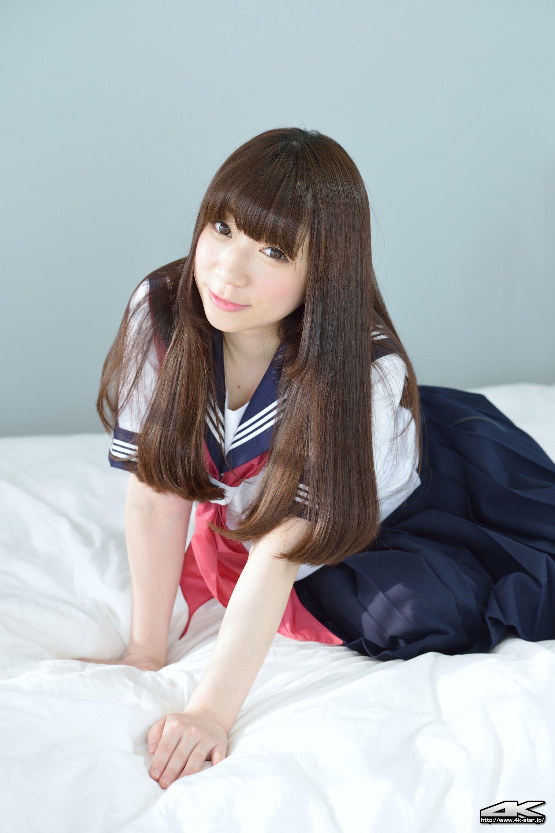 NO.00292 月城右紗 School Girl JK制服-图41