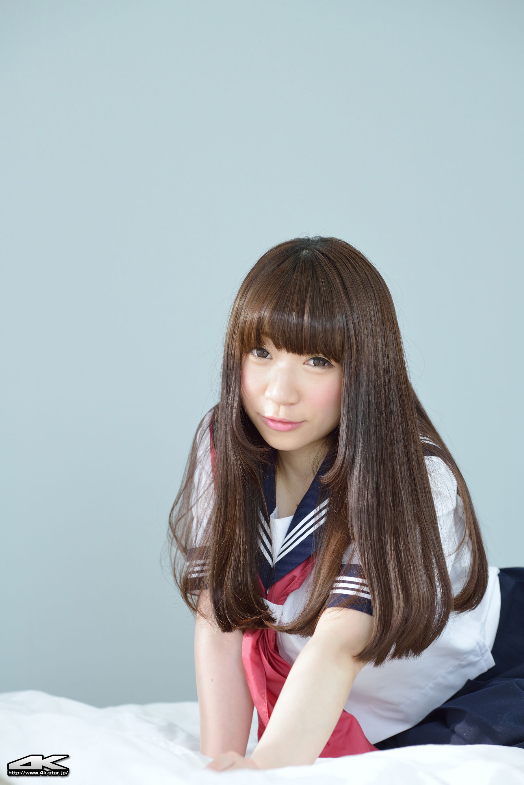 NO.00292 月城右紗 School Girl JK制服-图48