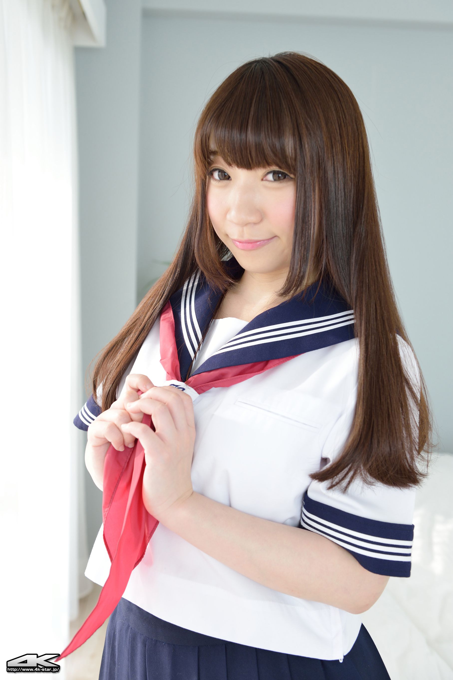 NO.00292 月城右紗 School Girl JK制服-图4