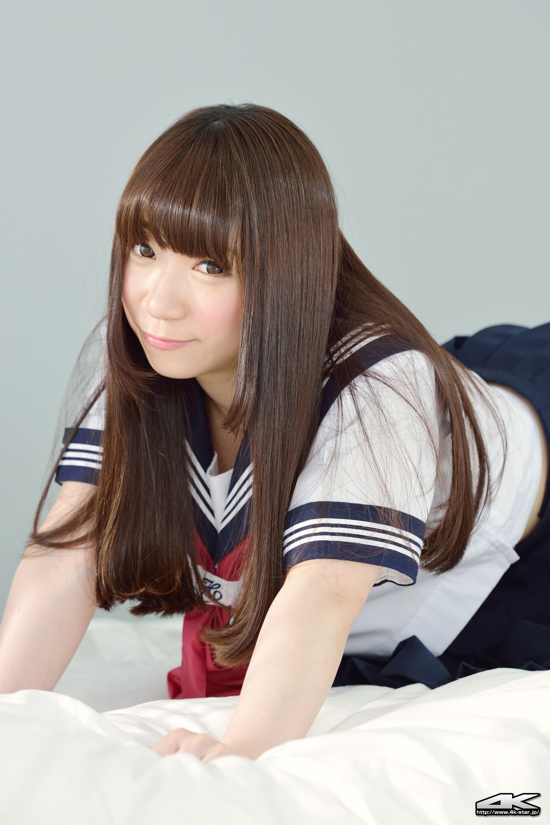 NO.00292 月城右紗 School Girl JK制服-图50