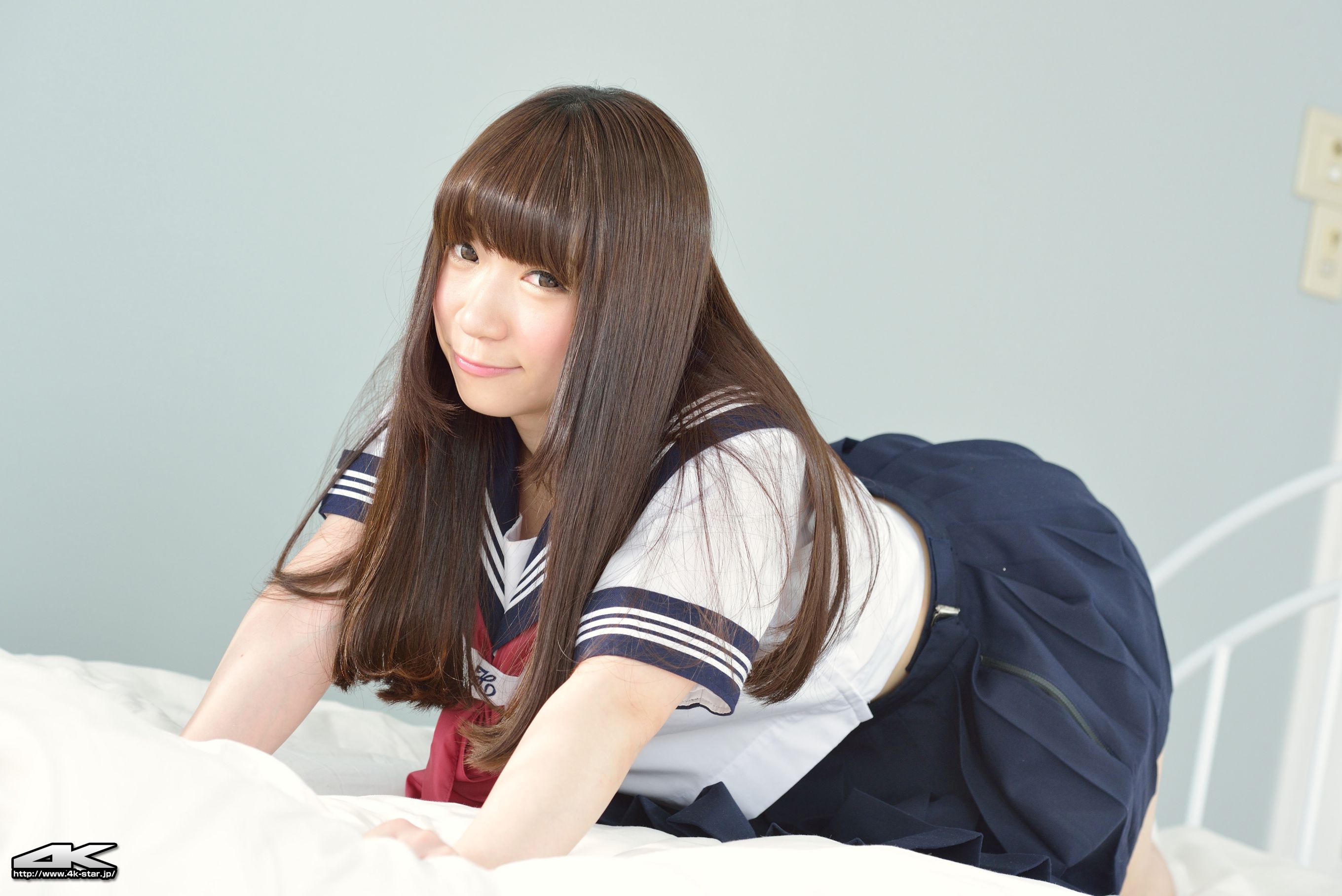 NO.00292 月城右紗 School Girl JK制服-图51