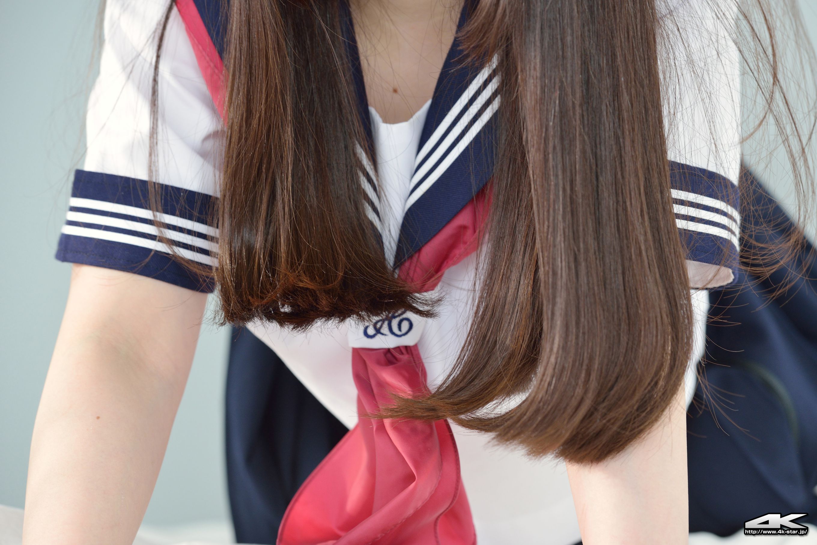 NO.00292 月城右紗 School Girl JK制服-图55