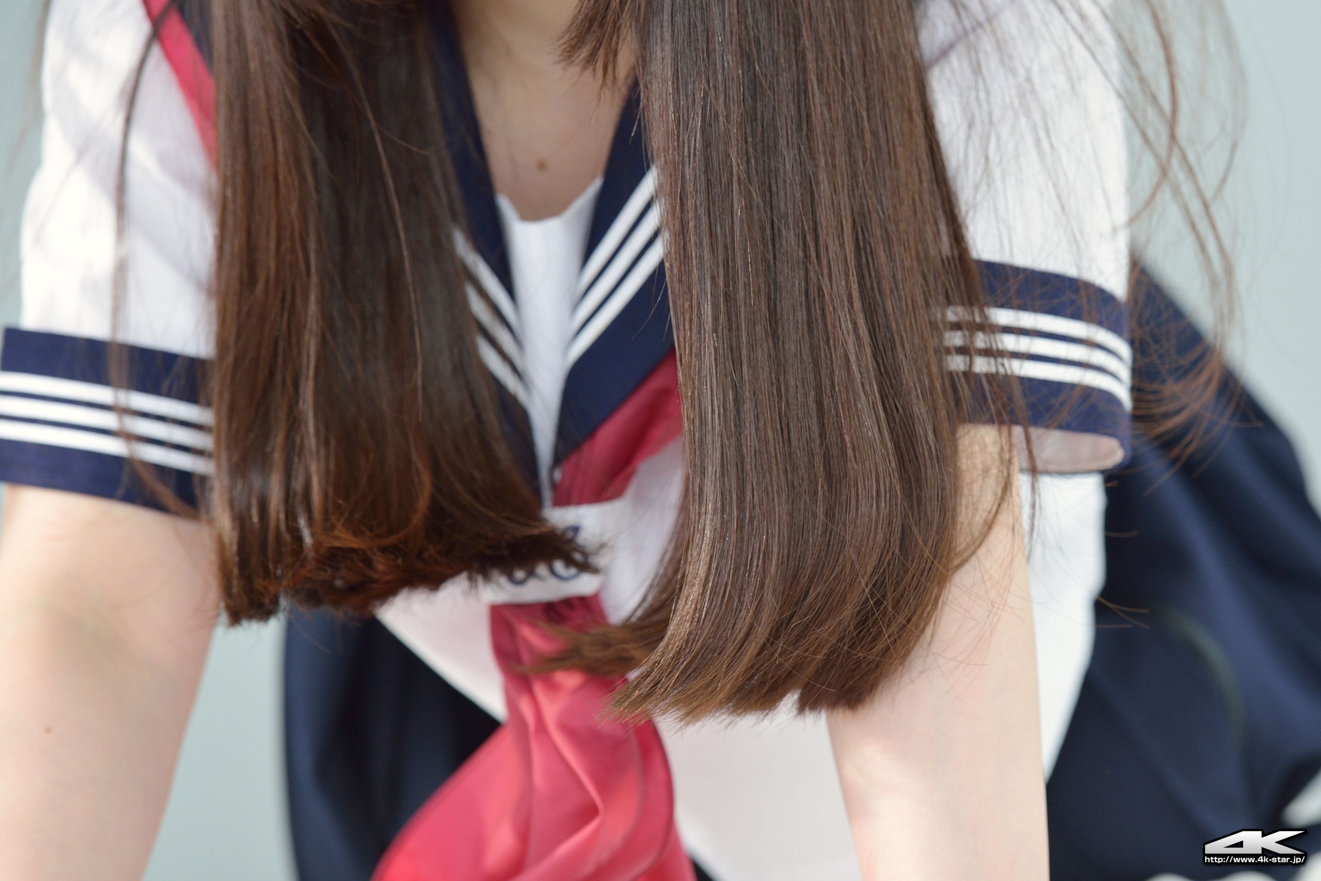 NO.00292 月城右紗 School Girl JK制服-图56