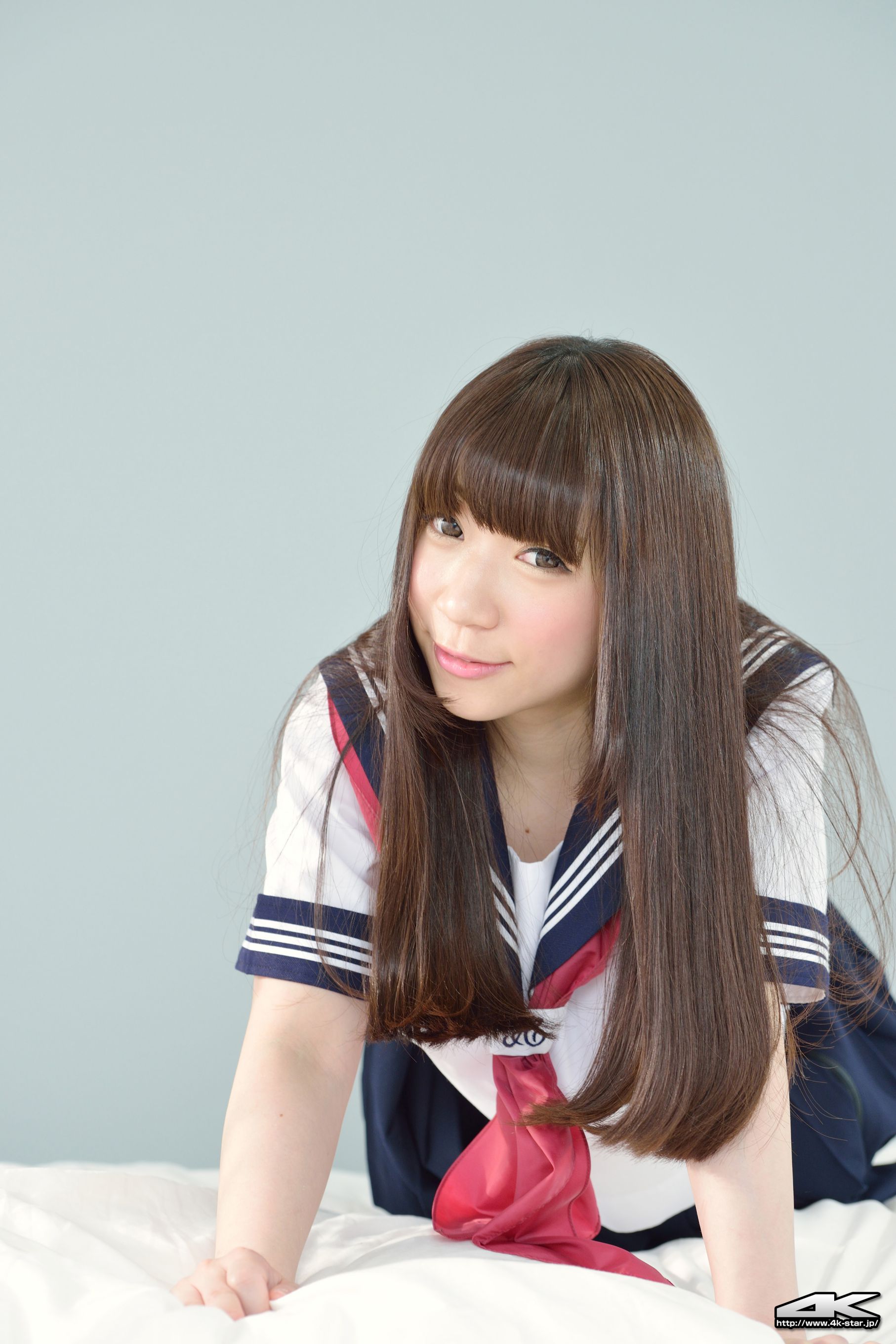 NO.00292 月城右紗 School Girl JK制服-图57