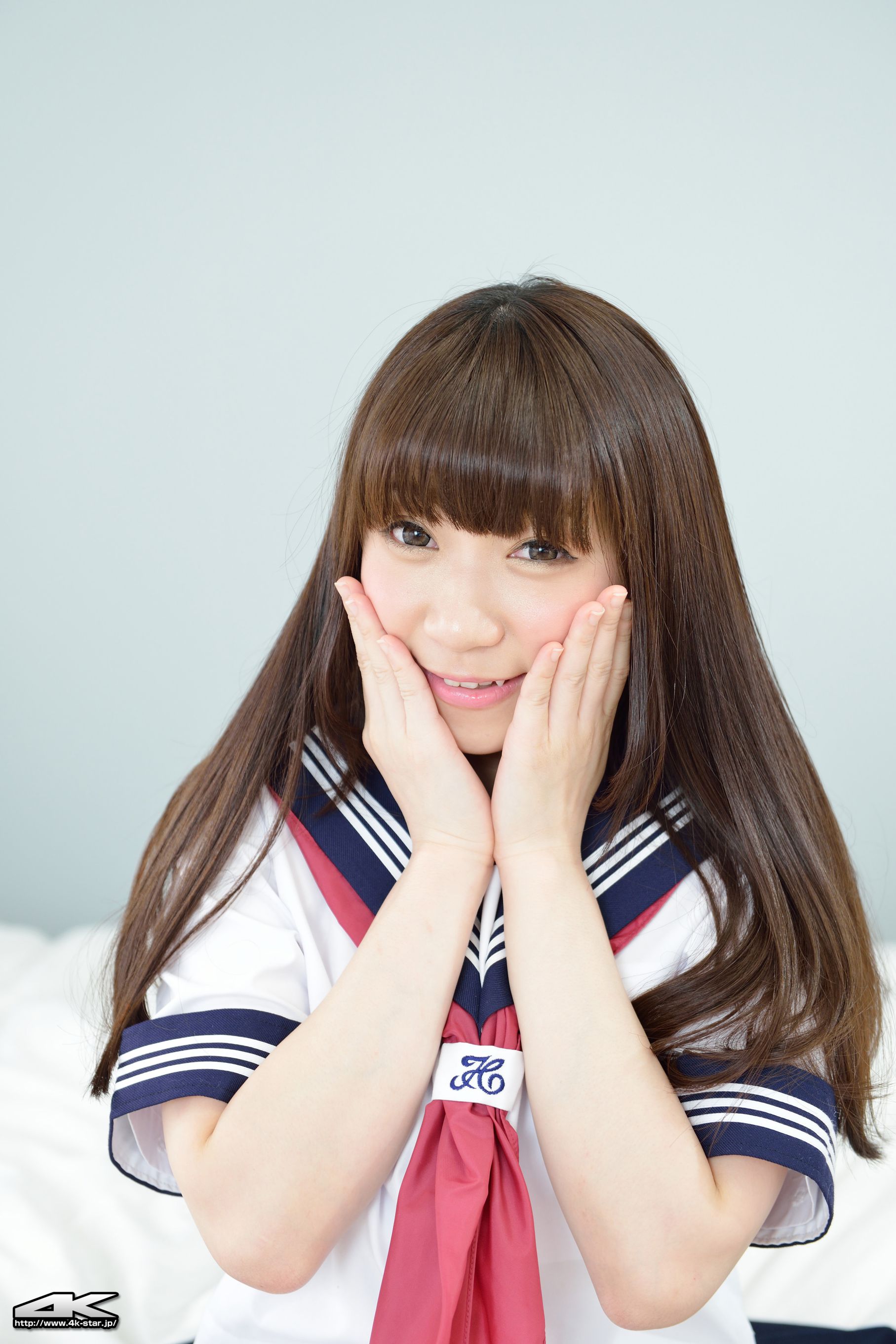 NO.00292 月城右紗 School Girl JK制服-图80