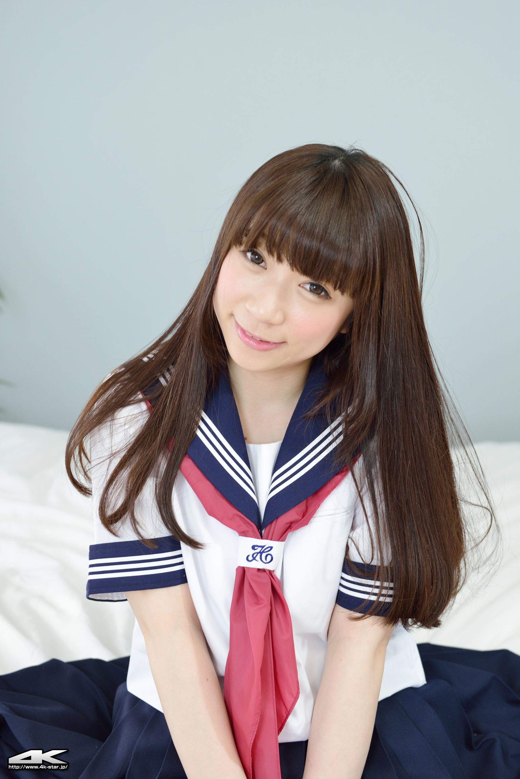 NO.00292 月城右紗 School Girl JK制服-图82
