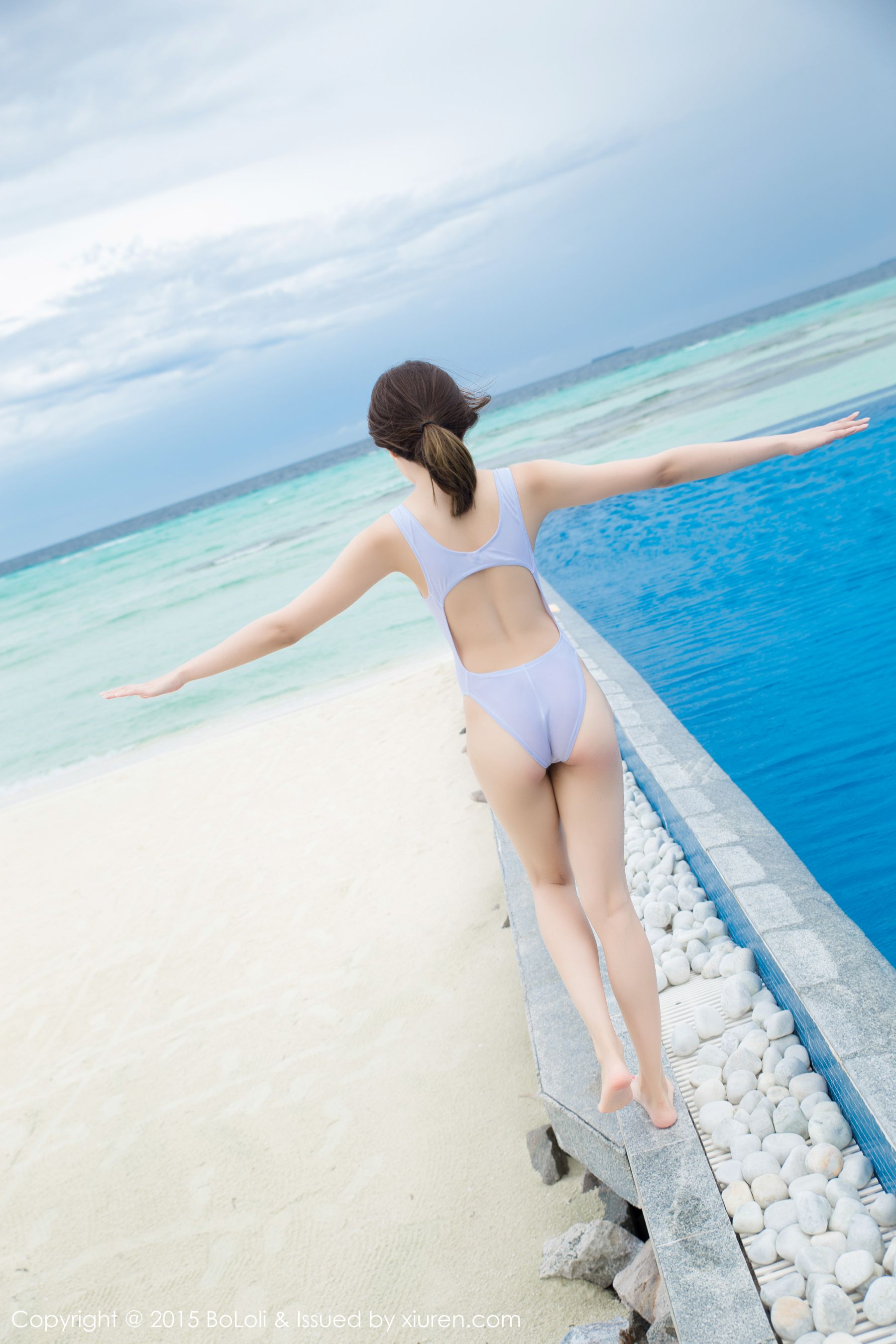 许诺Sabrina《马尔代夫旅拍》海边篇  Vol.064 写真集-图15