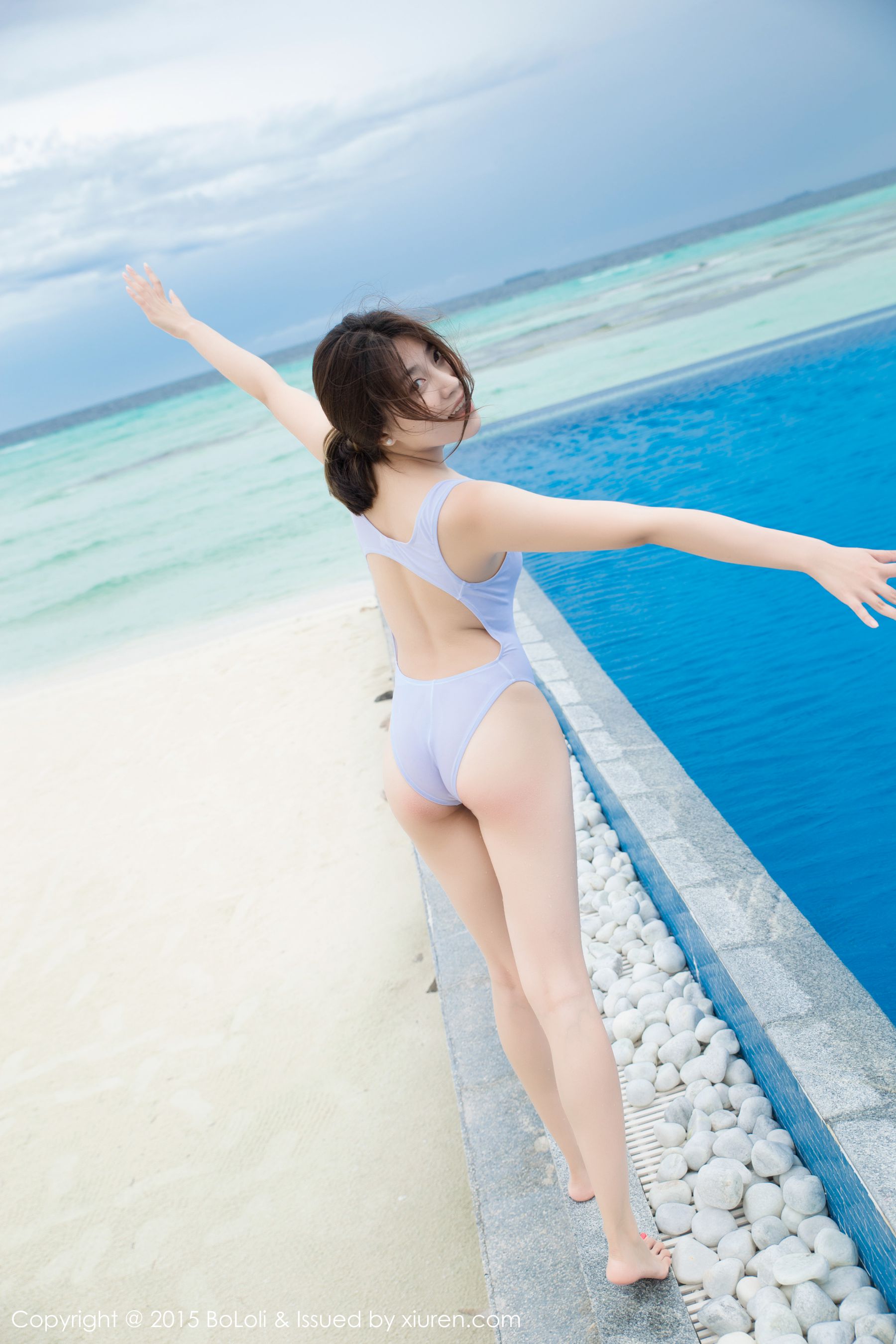 许诺Sabrina《马尔代夫旅拍》海边篇  Vol.064 写真集-图16