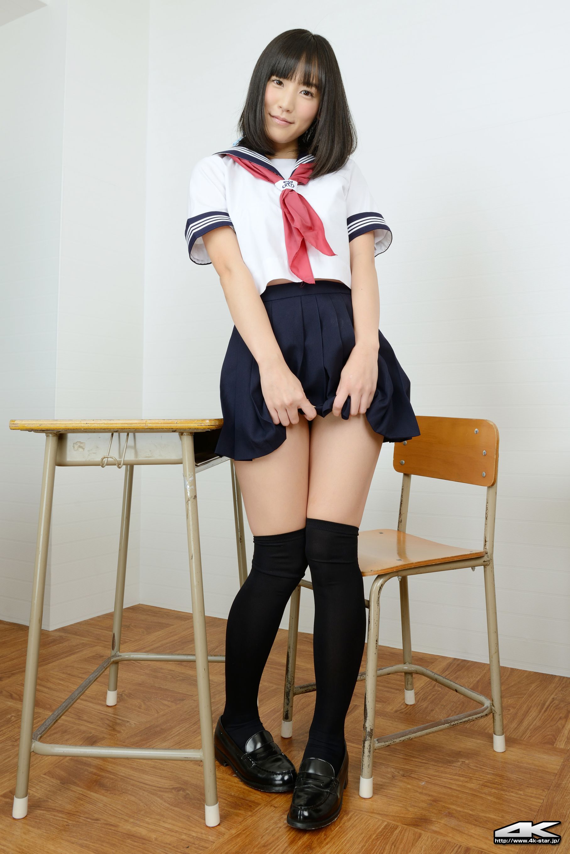 NO.00306 浜田由梨 School Girl JK制服-图31