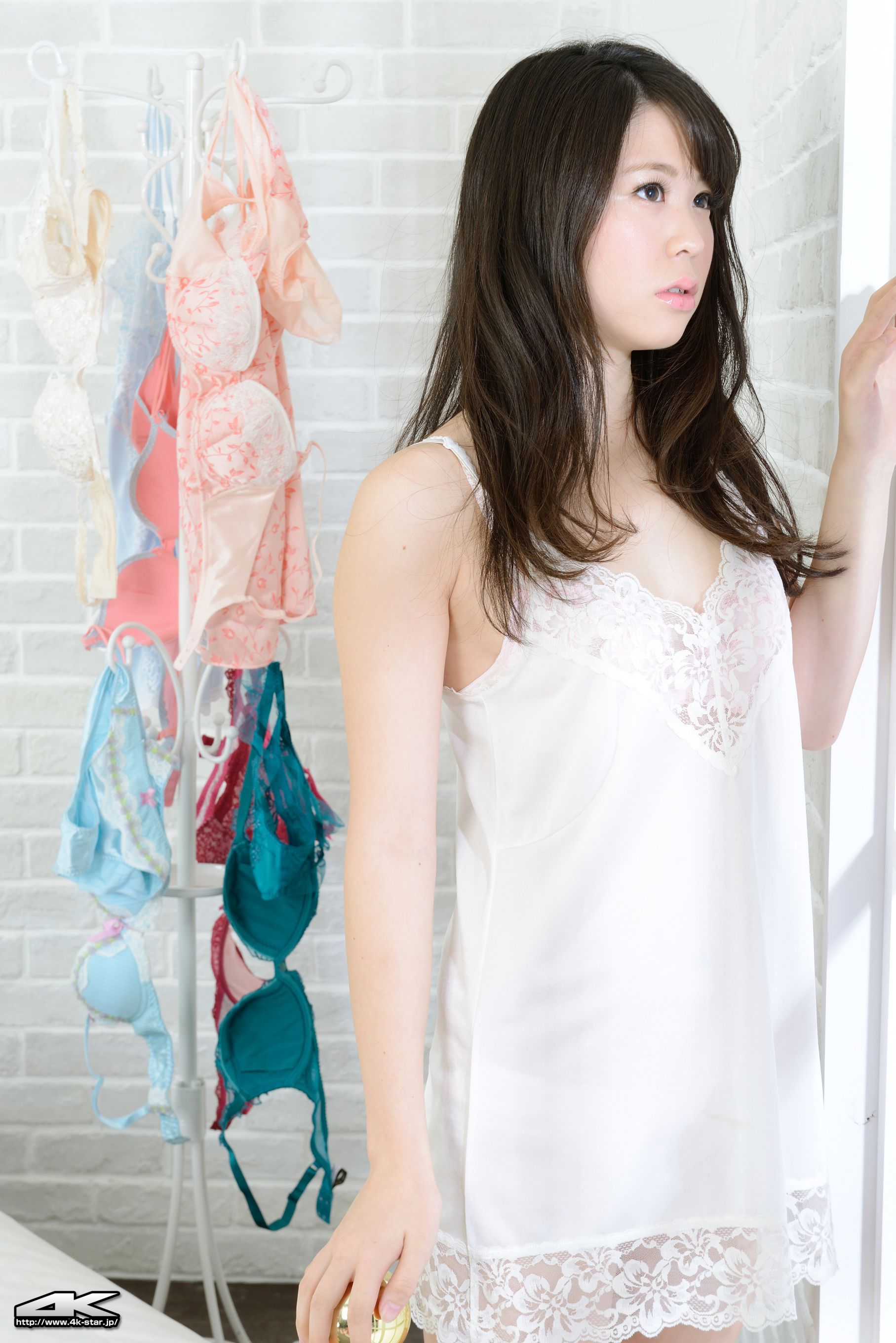 NO.00315 Shiina Kato 加藤シーナ Lingerie 吊带睡衣-图0