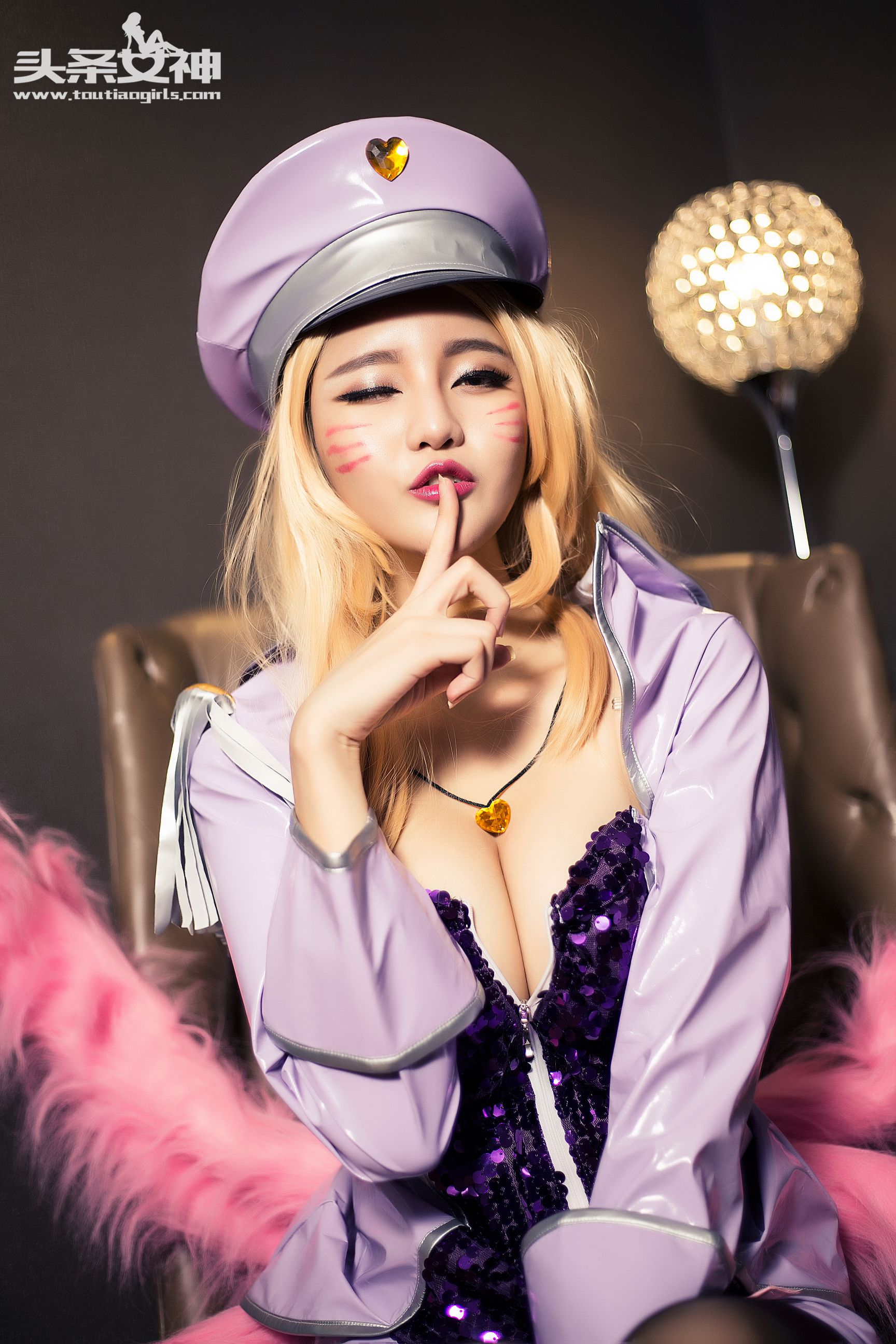 文雪《阿狸九尾雪宝cos》-图18