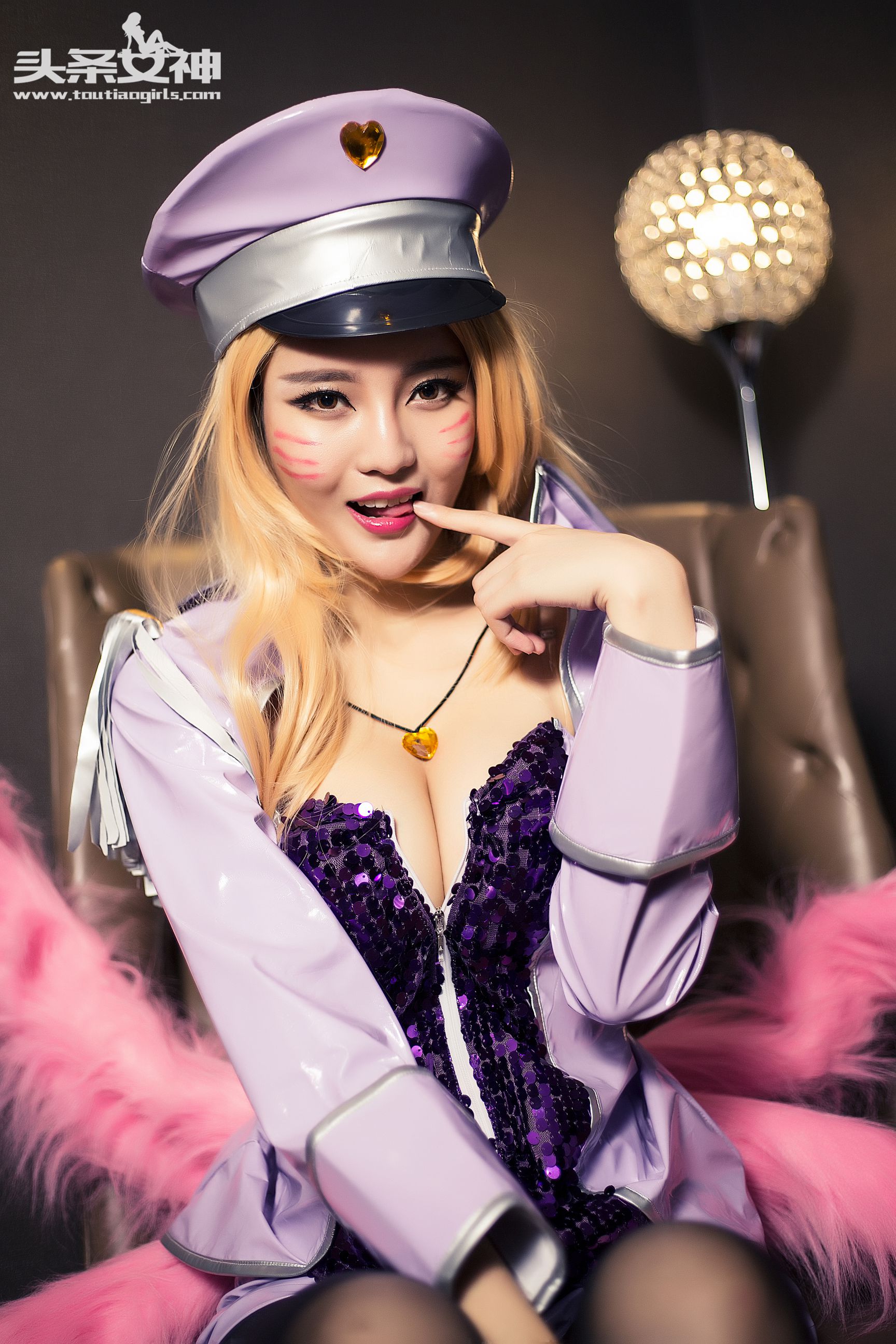 文雪《阿狸九尾雪宝cos》-图19