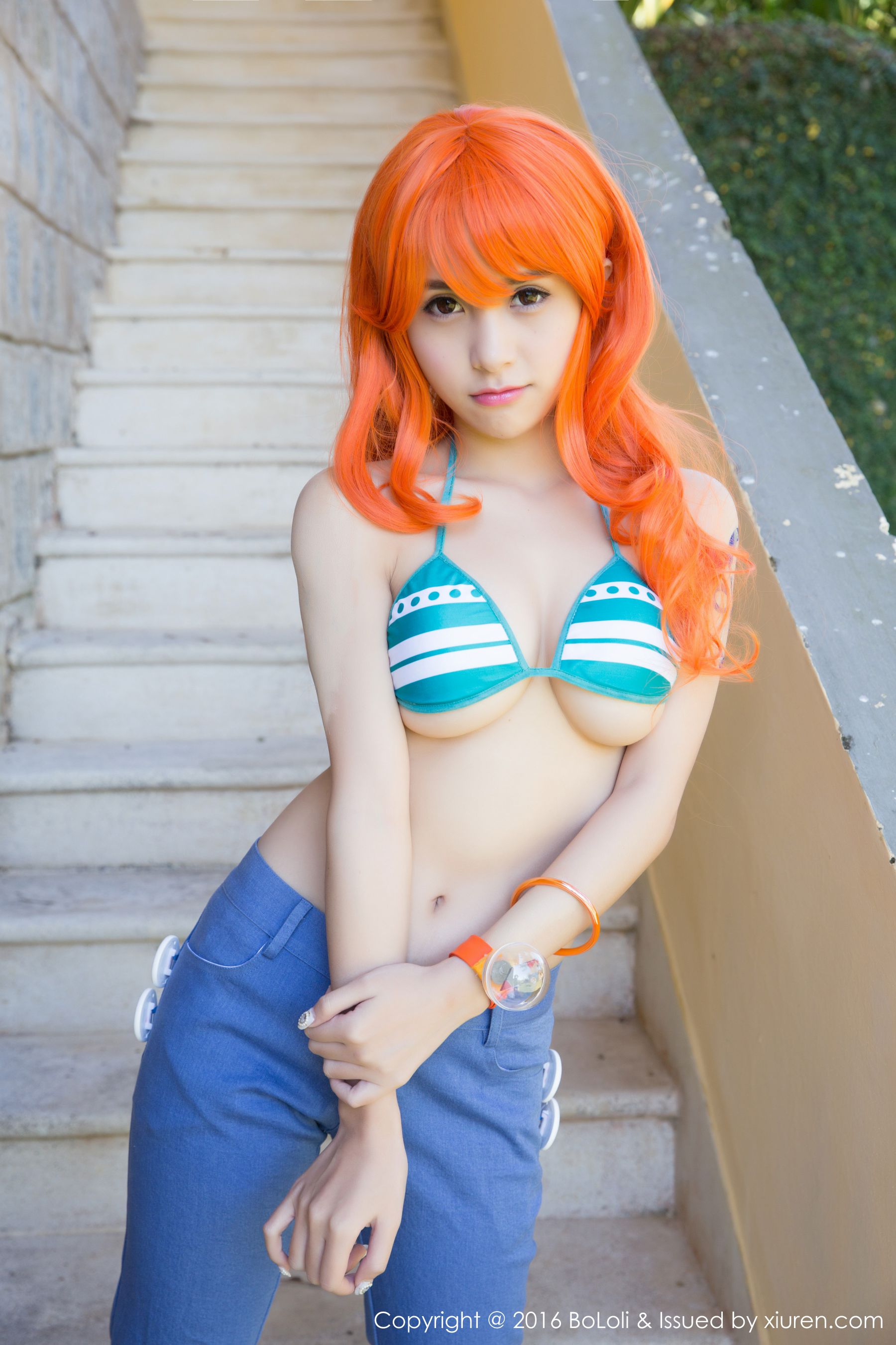 夏美酱《海贼王娜美COS》  Vol.090 写真集-图1